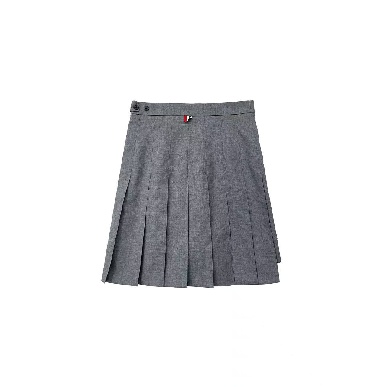 Thom Browne Thom Browne Pleated Mini Skirt Size 30" / US 8 / IT 44 - 2 Thumbnail