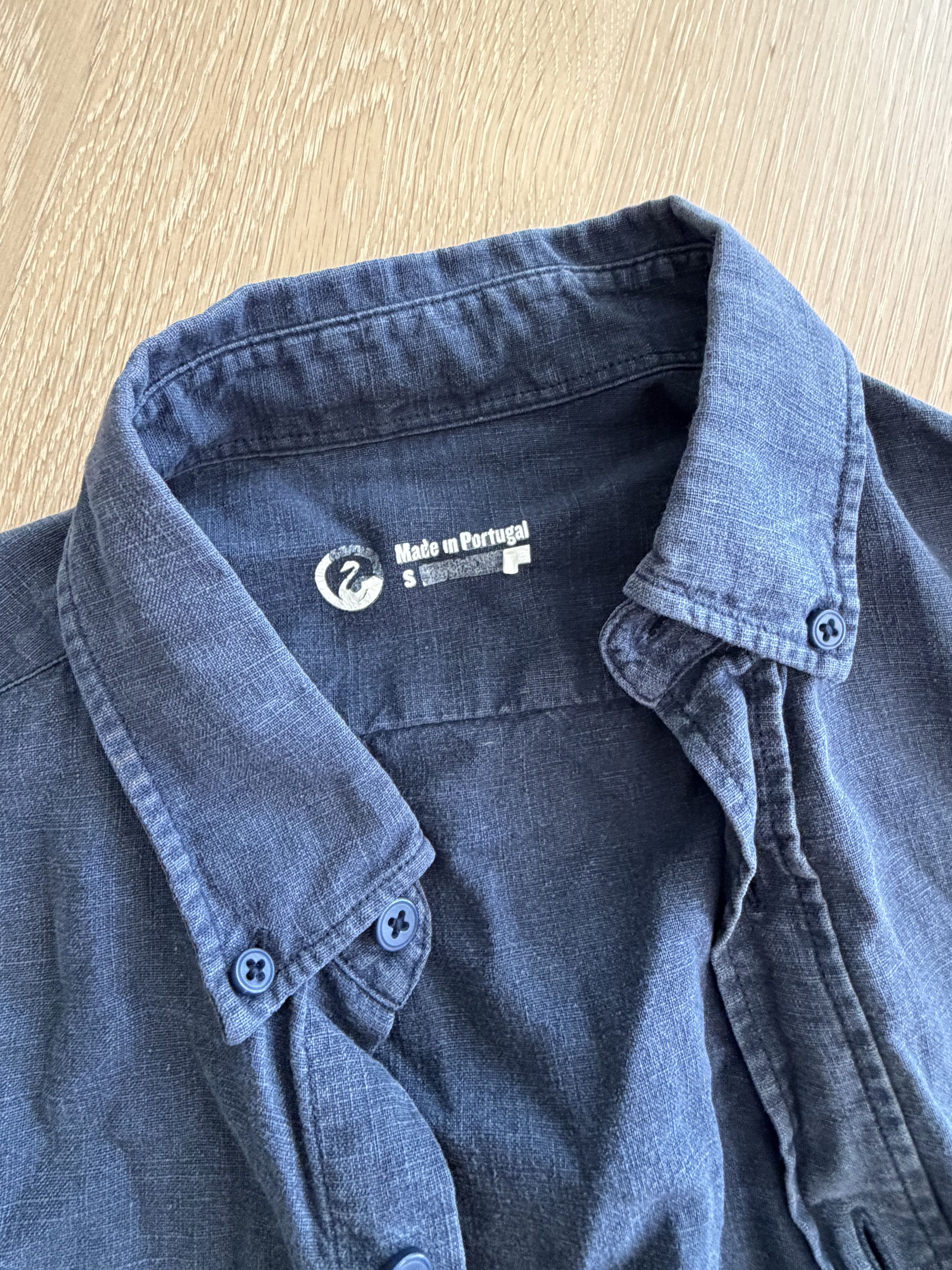Outlier Ramielust Navy Men's Shirt Size US S / EU 44-46 / 1 - 3 Thumbnail