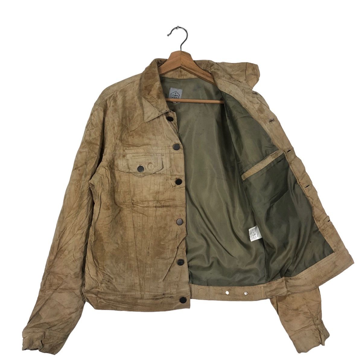 Japanese Brand 🔥90’s Biker Genuine Leather Jacket Inspire Issey Miyake Size US M / EU 48-50 / 2 - 8 Thumbnail