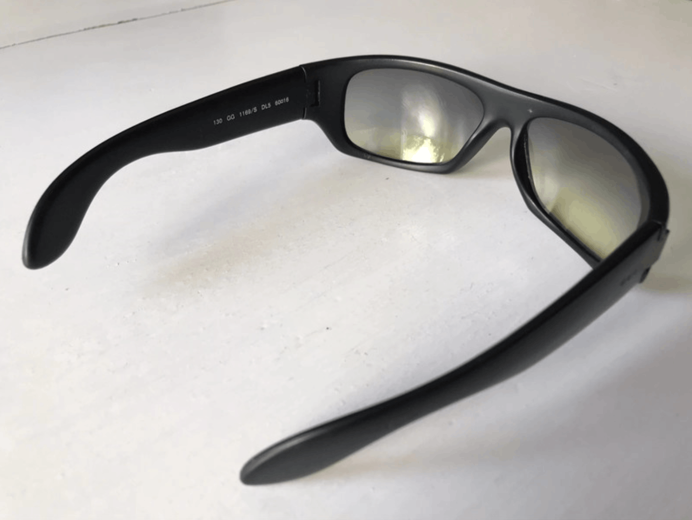Gucci Gucci Sunglasses Mask Shield Sport Bike Pop Vintage Size ONE SIZE - 5 Thumbnail