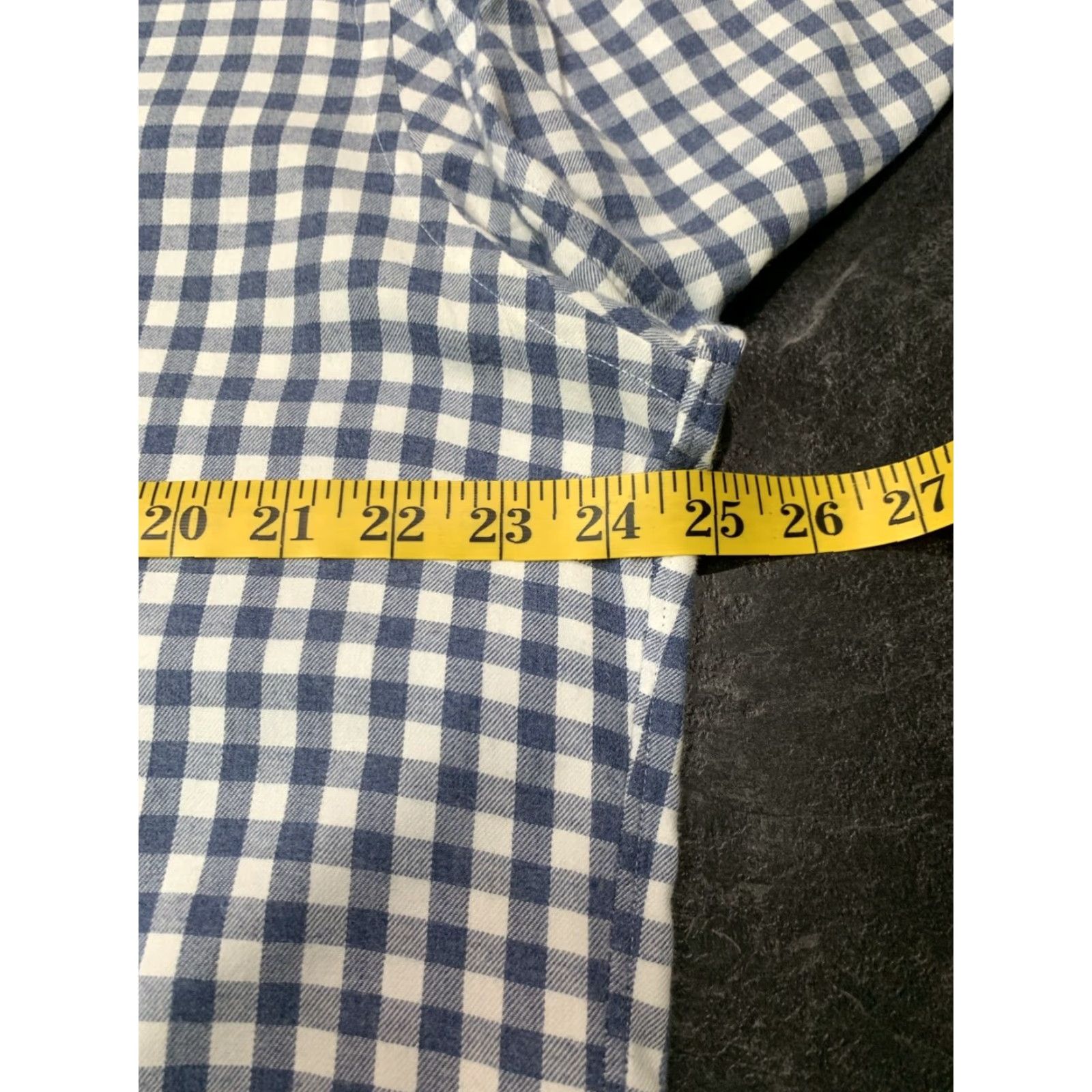 Vintage STANTT Men's Blue Plaid Classic Fit Long Sleeve Dress Shirt Large Size US L / EU 52-54 / 3 - 7 Thumbnail
