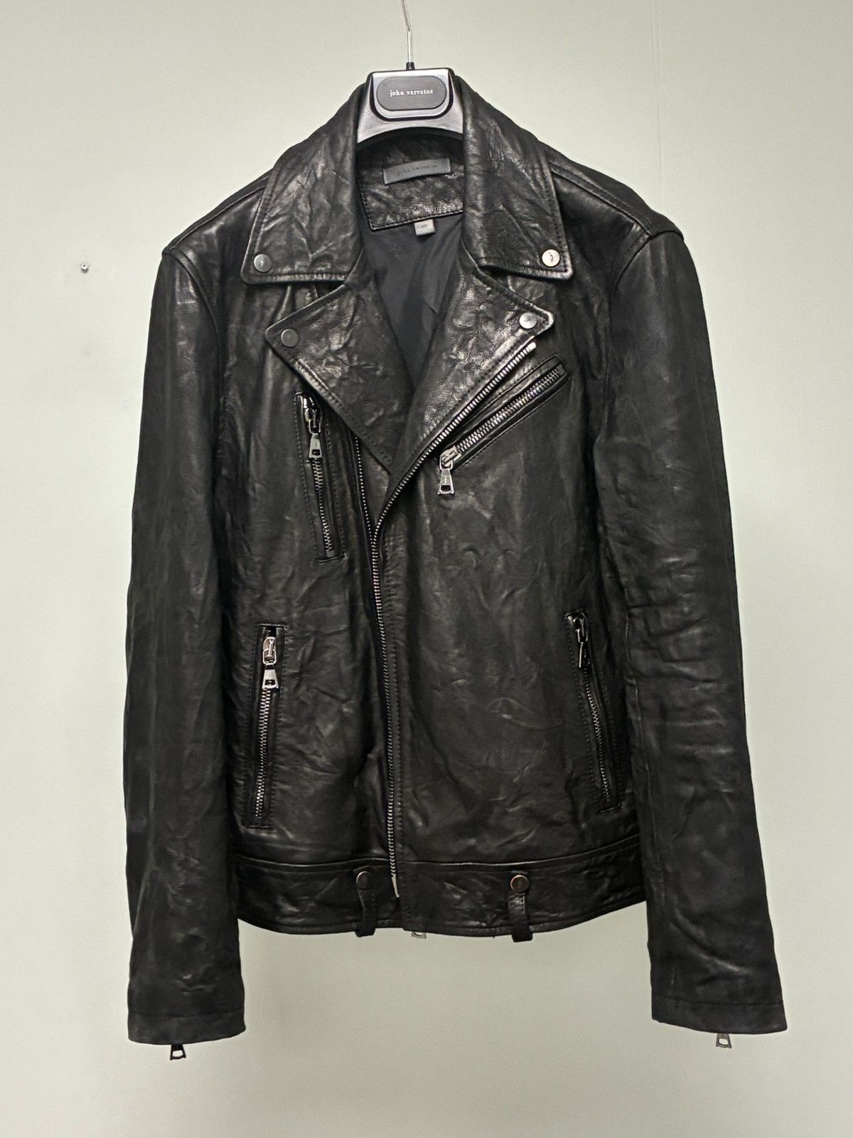 John Varvatos Chelsea Biker Jacket. EU 46 usa 36 Size US S / EU 44-46 / 1 - 12 Thumbnail