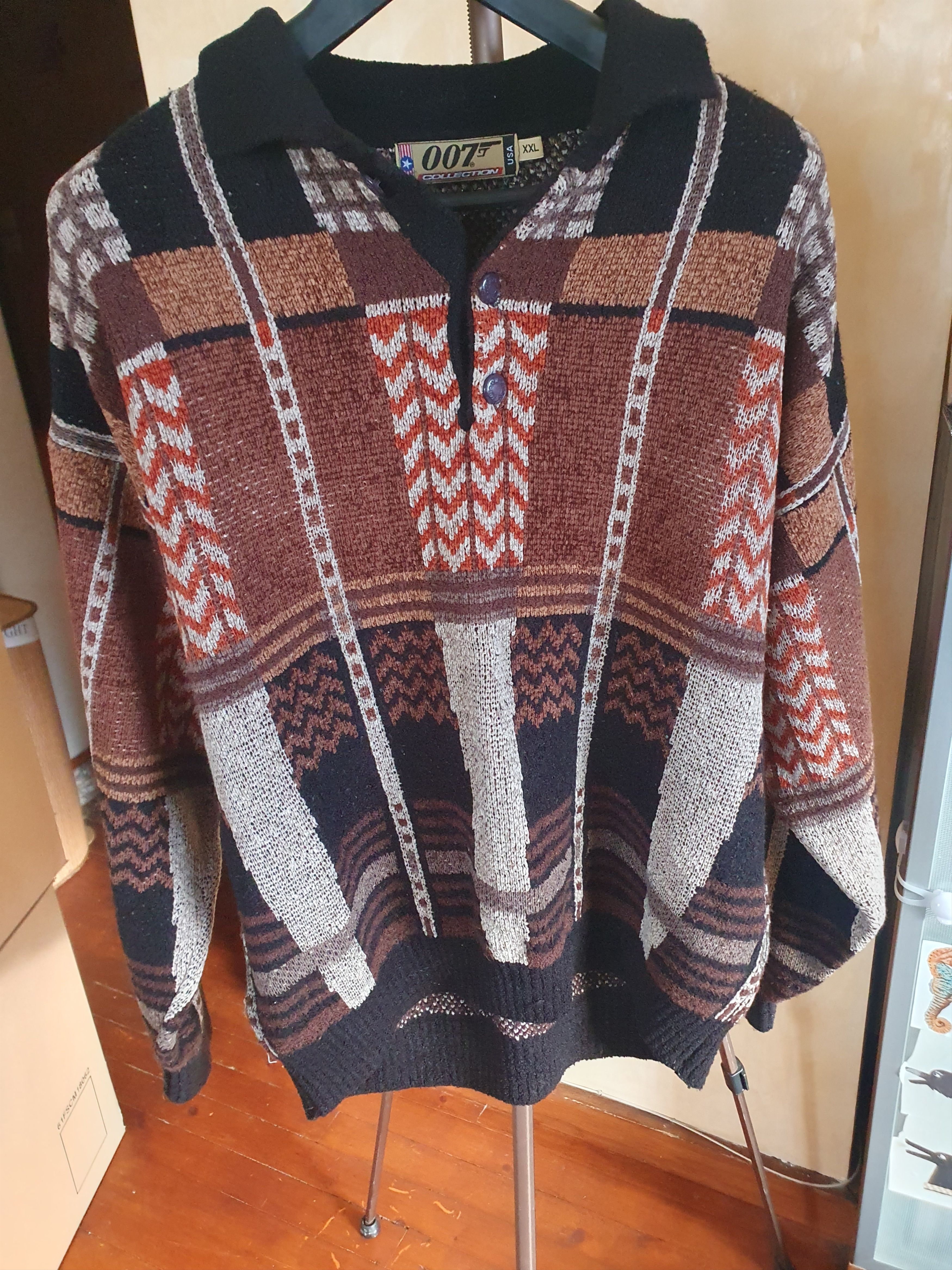 Vintage 007 Collection USA Vintage Sweater Pullover sz XL Size US XL / EU 56 / 4 - 1 Thumbnail