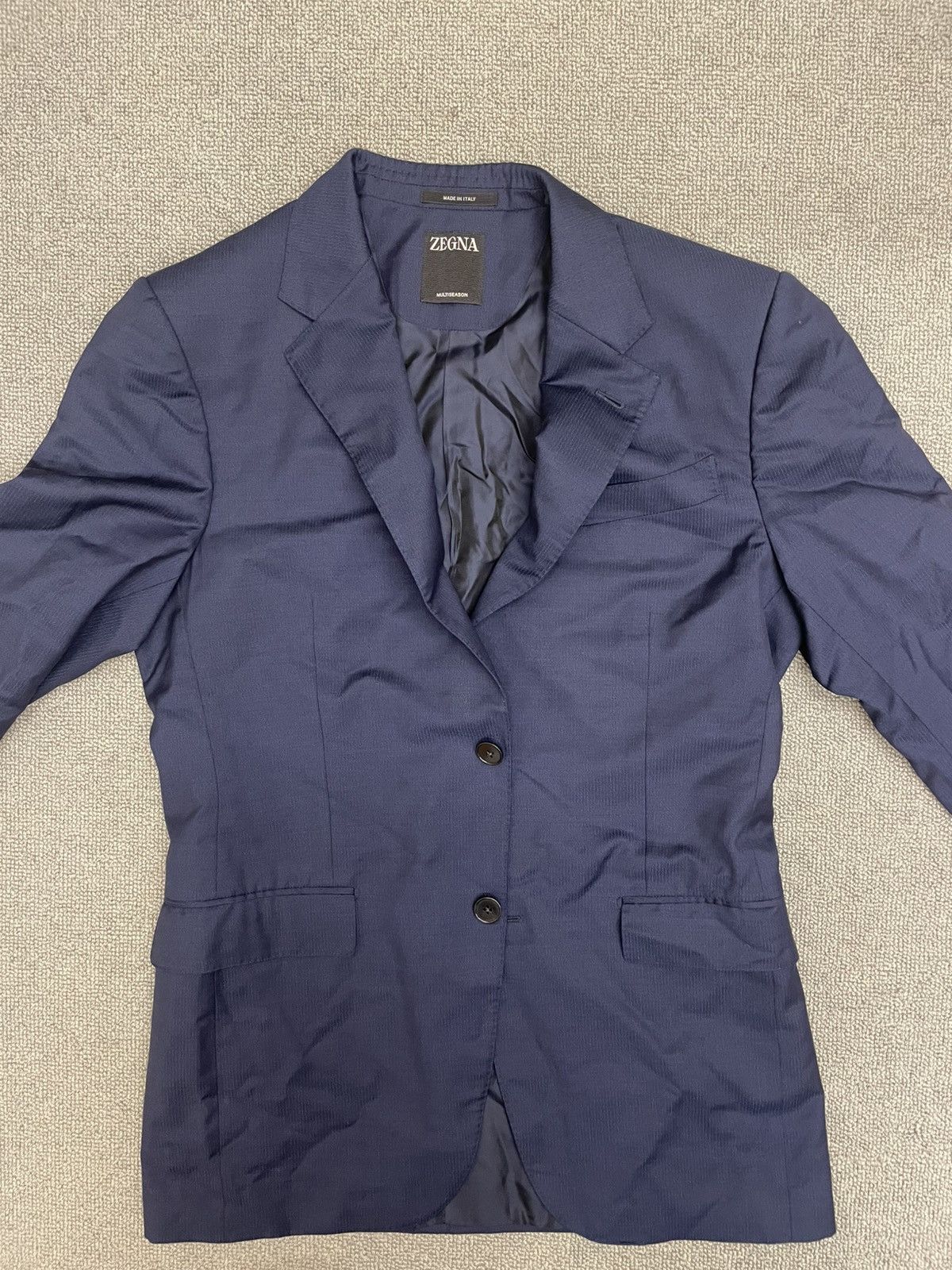 Z Zegna Zegna Multi-Season Suit Jacket Size 48R - 2 Thumbnail