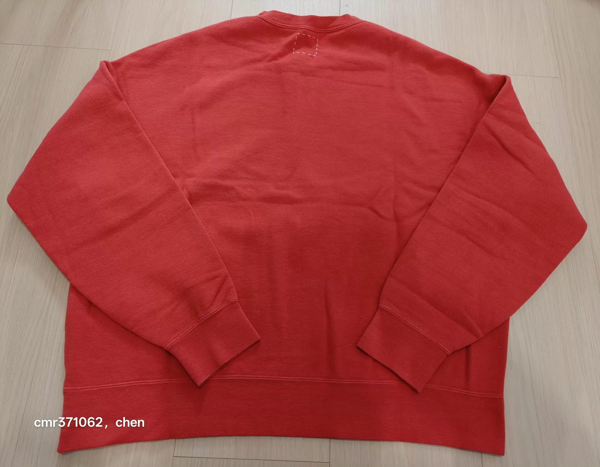 Visvim VISVIM AMPLUS SB L/S DMGD Red 3 Cotton-Nylon Knit Size US L / EU 52-54 / 3 - 5 Thumbnail