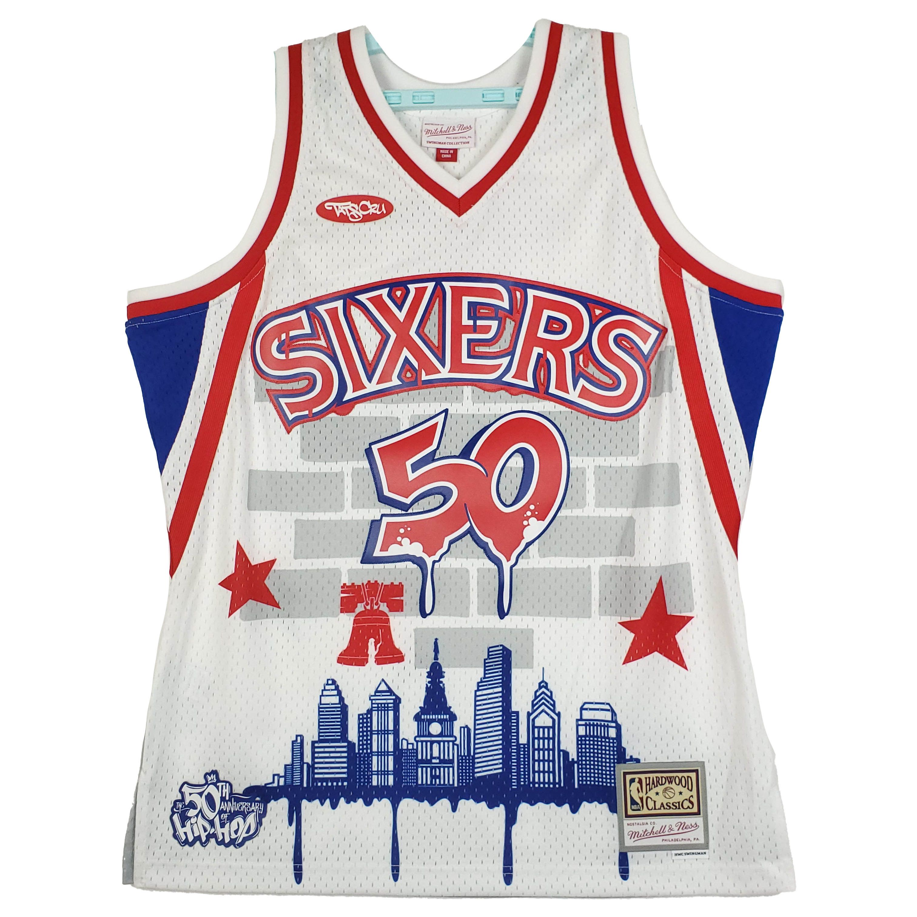 Mitchell & Ness Philadelphia 76ers Tats Cru Mitchell & Ness NBA Jersey Large Size US L / EU 52-54 / 3 - 1 Thumbnail