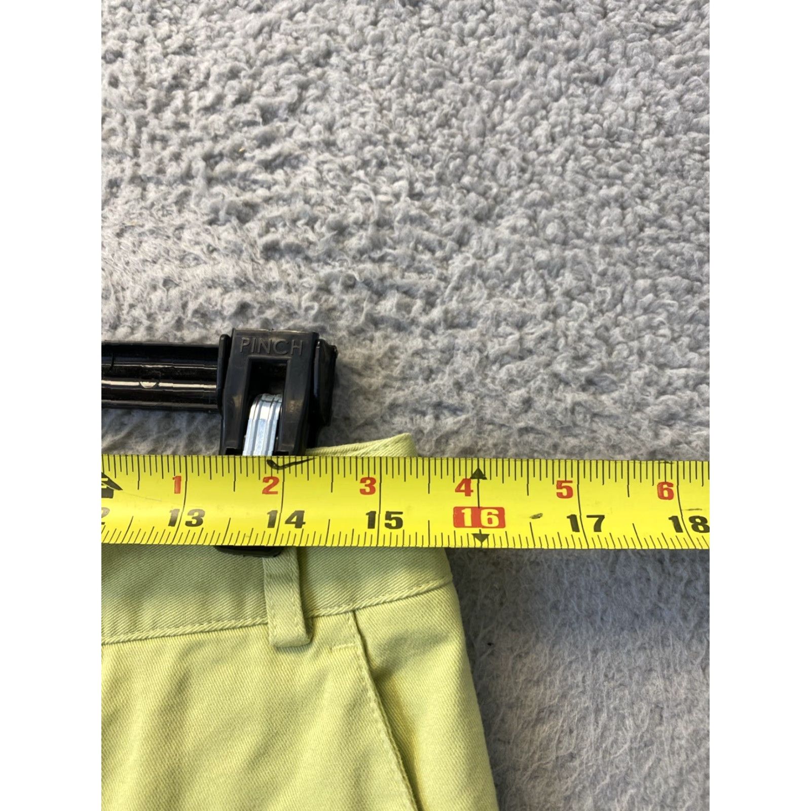 Talbots VINTAGE Talbots Pants Womens 8 Chino Straight Leg Size 8 High Rise Lime Cotton Spandex Casual Workwear Size 30" / US 8 / IT 44 - 5 Thumbnail