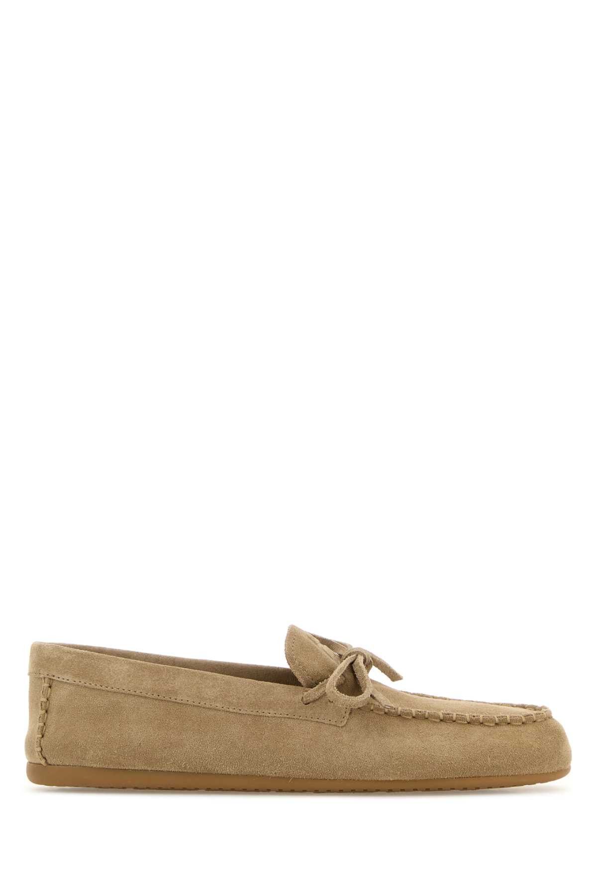 Miu Miu Sand Suede Loafers Size US 6 / IT 36 - 1 Thumbnail