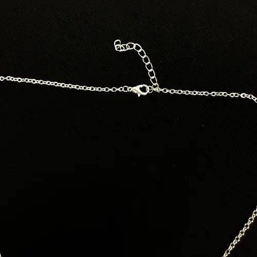Jewelry Y2K Cross Necklace Punk Gothic Crystal Chain Size ONE SIZE - 4 Thumbnail
