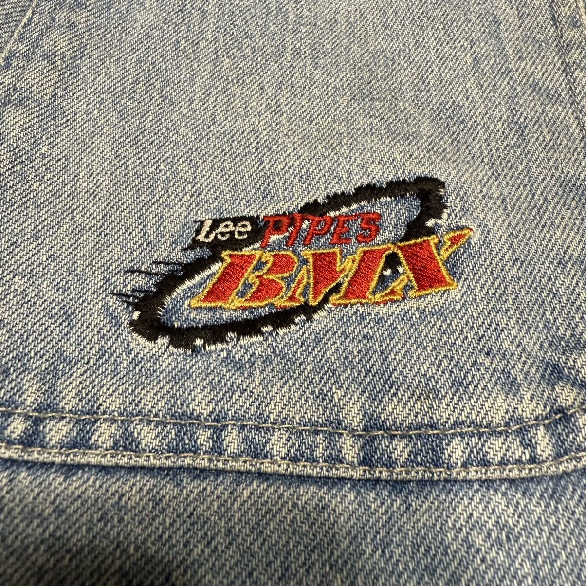 Lee Vintage Lee Pipe BMX Huge Pocket Y2K Baggy Cargo Shorts Jort Size US 28 / EU 44 - 16 Thumbnail