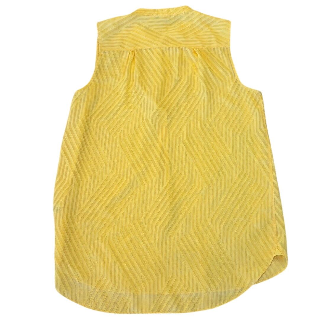 Vince Camuto Vince Camuto Henley Tank Yellow Size L Size L / US 10 / IT 46 - 2 Thumbnail