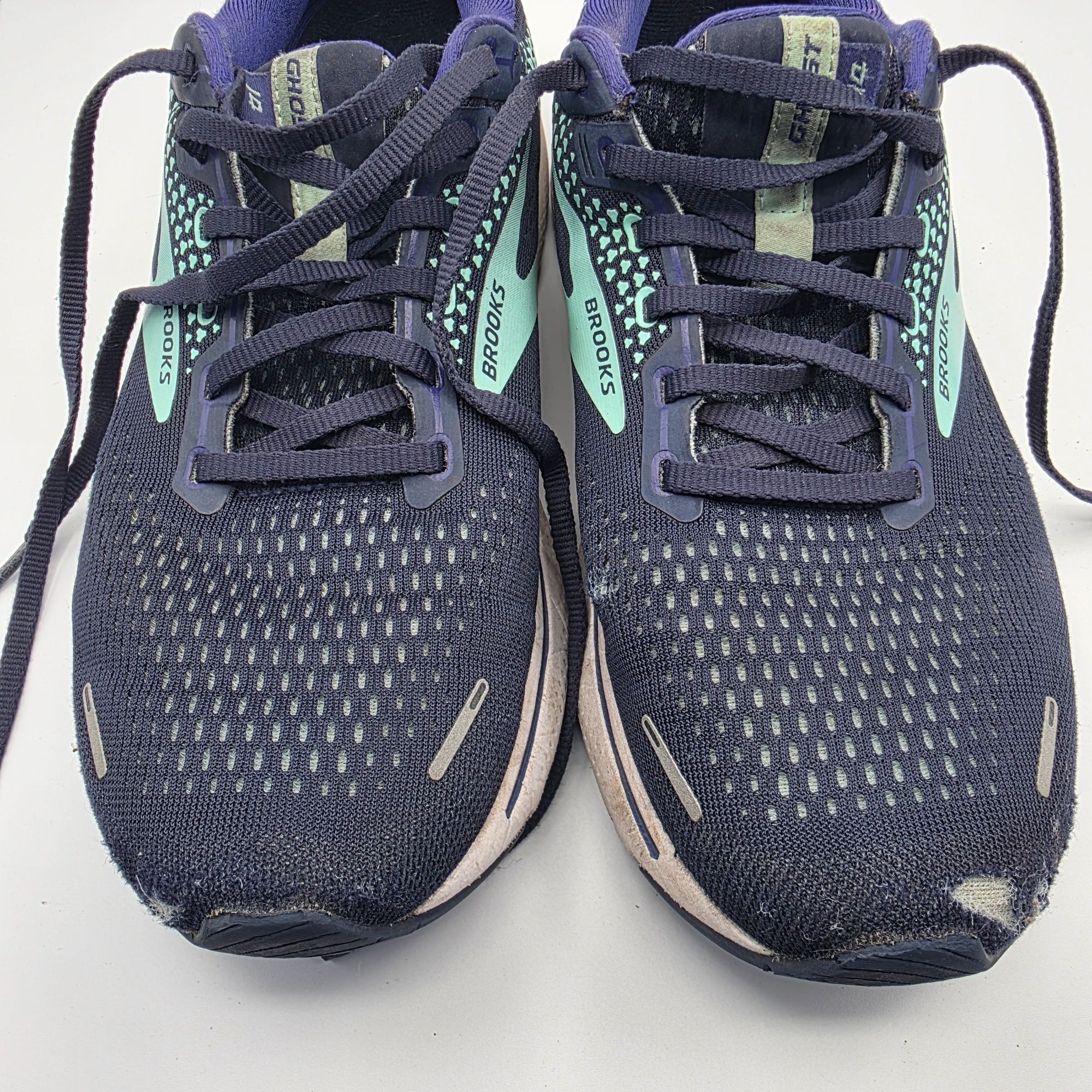 Brooks Brooks Ghost 14 Womens Size 10 Purple Peacoat Yucca Athletic Size US 10 / IT 40 - 10 Thumbnail