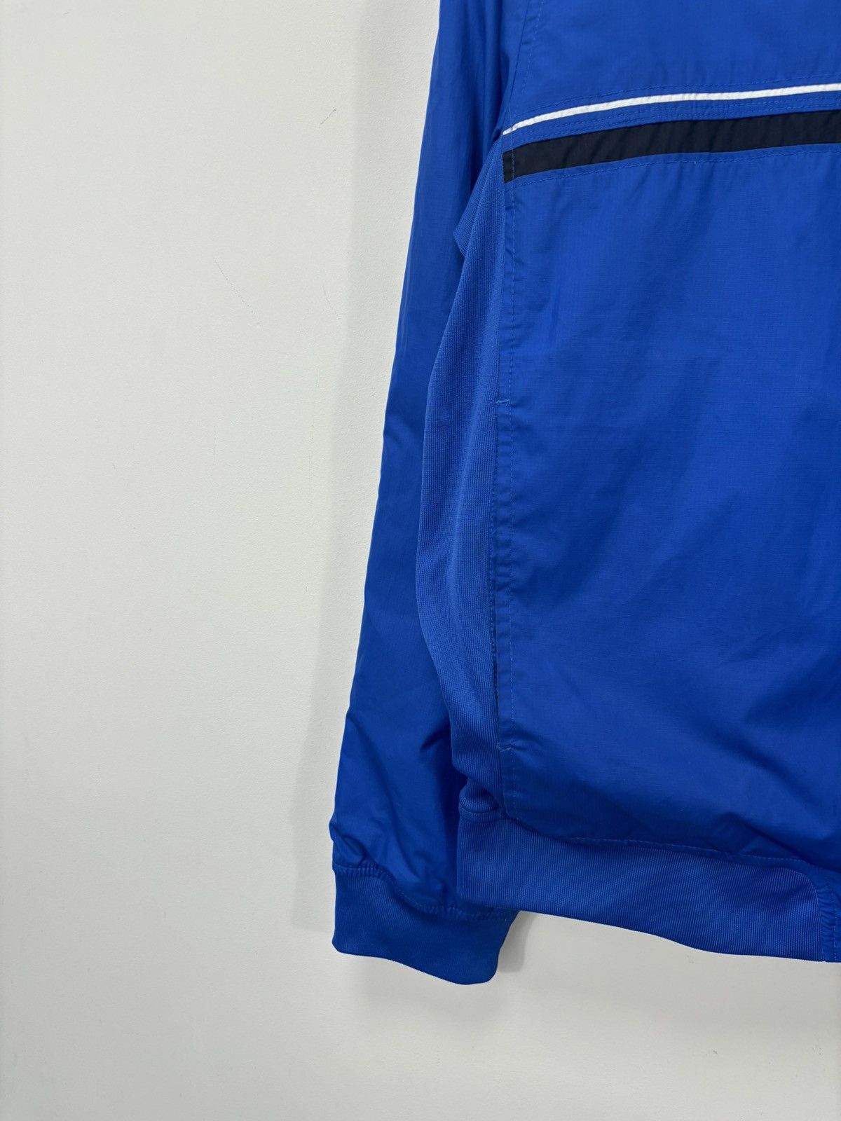 Nike Vintage Nike Y2K Blue Retro Hype Full Zip Track Jacket Size US L / EU 52-54 / 3 - 6 Thumbnail