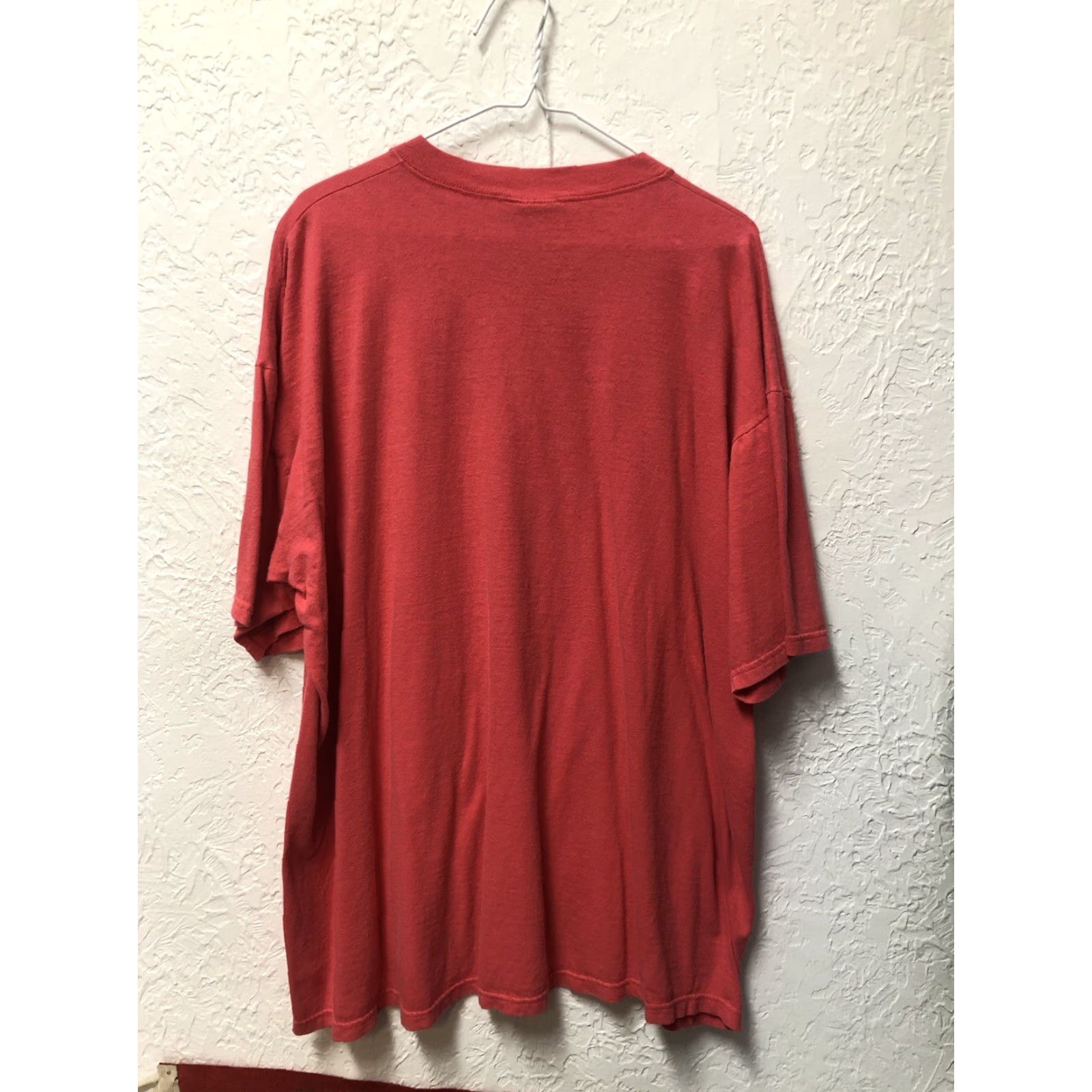 Lee VINTAGE Lee Sturdy Tees T Shirt Blank Cotton Faded Red Made In USA Large / XL Size US L / EU 52-54 / 3 - 5 Thumbnail