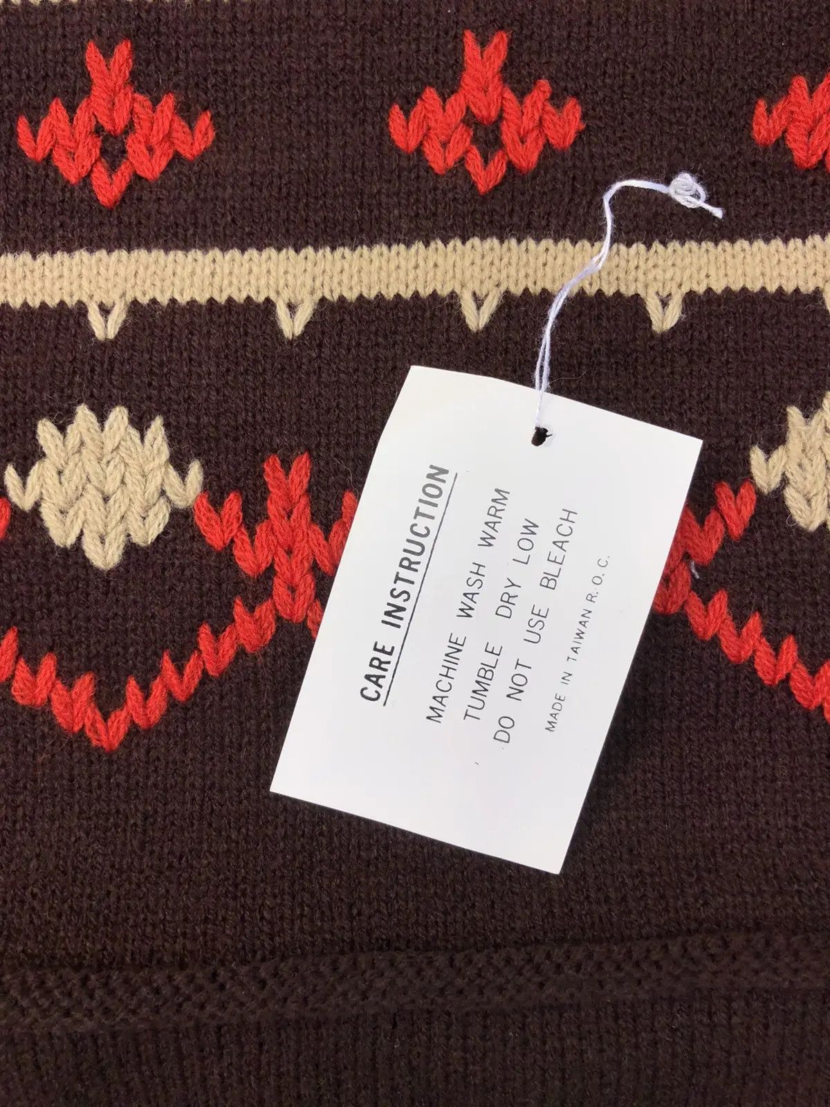 Vintage deadstock Vintage 50s chunky knit sweater Size US L / EU 52-54 / 3 - 4 Thumbnail
