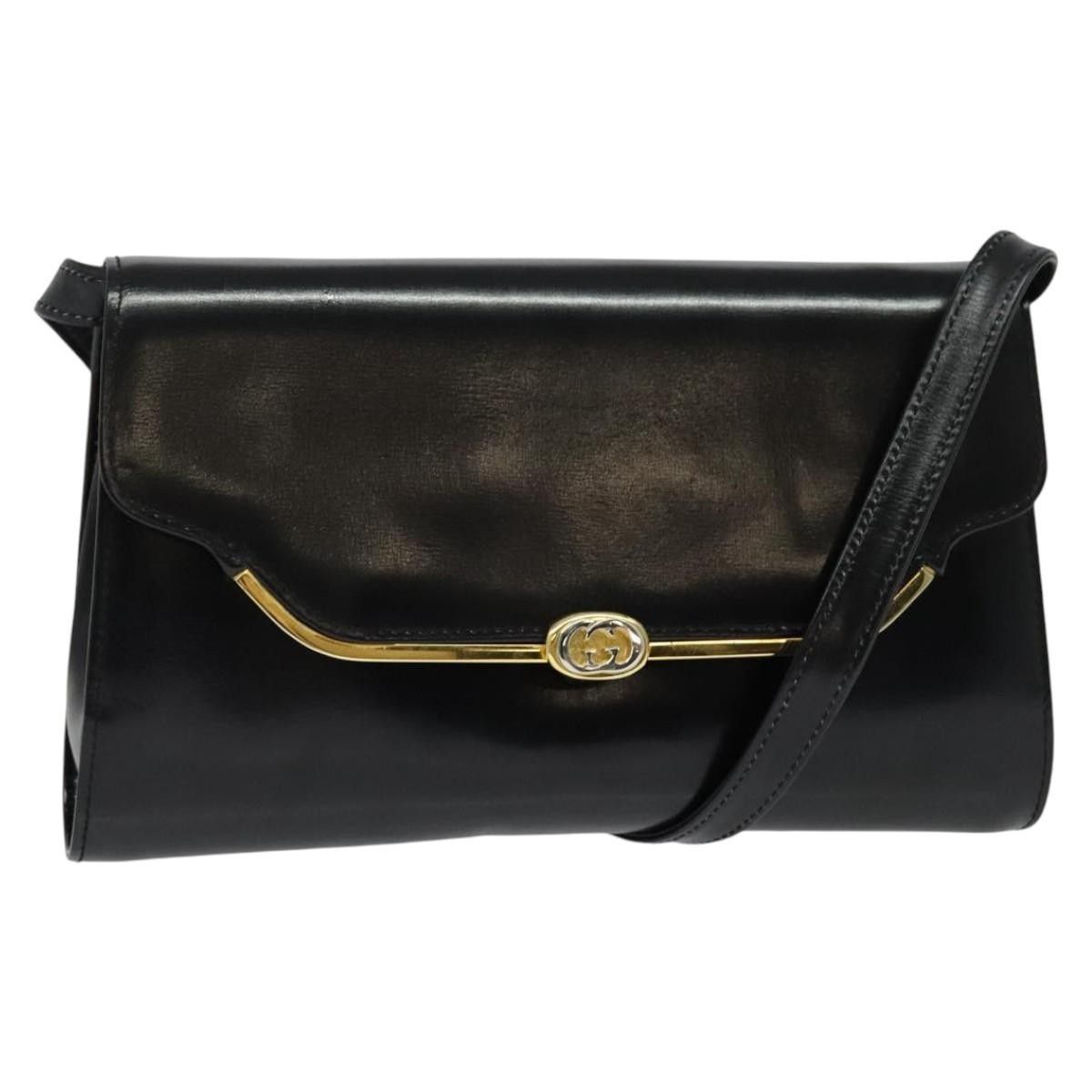 Gucci Gucci Vintage Shoulder Bag Leather Size ONE SIZE - 1 Thumbnail