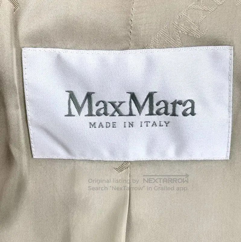 Max Mara MaxMara Chic Camel Alpaca Wool Coat . Size S / US 4 / IT 40 - 5 Thumbnail