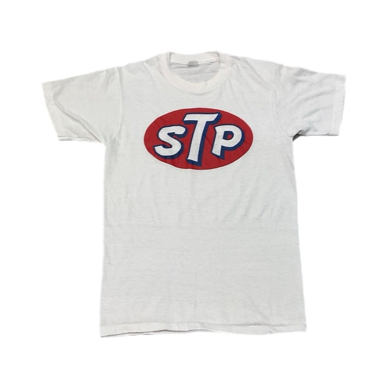 Vintage Vintage 70’s Deadstock STP T-Shirt Size US M / EU 48-50 / 2 - 1 Thumbnail