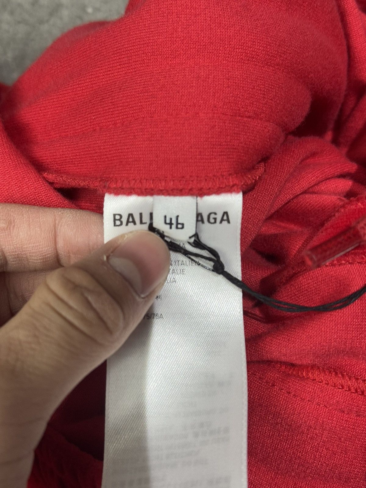 Balenciaga Balenciaga red velvet tracksuit pants Size US 32 / EU 48 - 5 Thumbnail