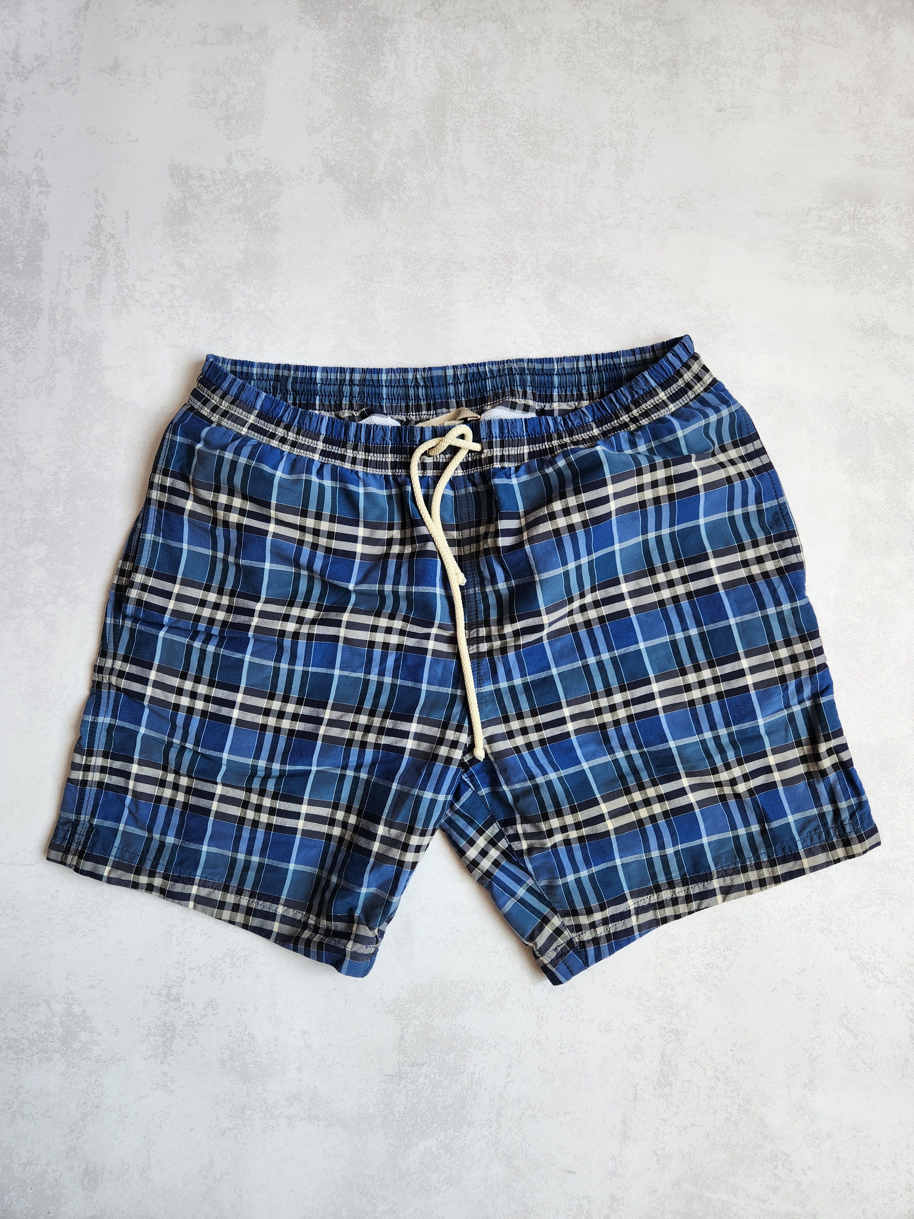 Burberry Burberry brit blue nova check shorts Size US 30 / EU 46 - 4 Thumbnail