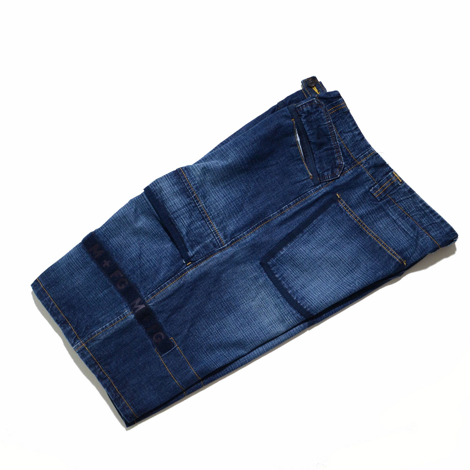 Marithe + Francois Girbaud M+FG Marithe Francois Girbaud Shorts Cargo Denim 2006 Craft Size US 34 / EU 50 - 3 Thumbnail