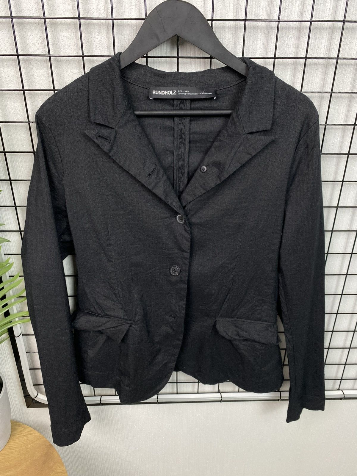 Rundholz Rundholz women’s blazer jacket L size premium quality Size L / US 10 / IT 46 - 4 Thumbnail