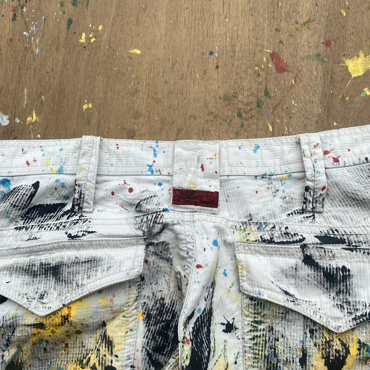 Other Custom Painter Multi Colour Cargo Pants Size US 33 - 7 Thumbnail