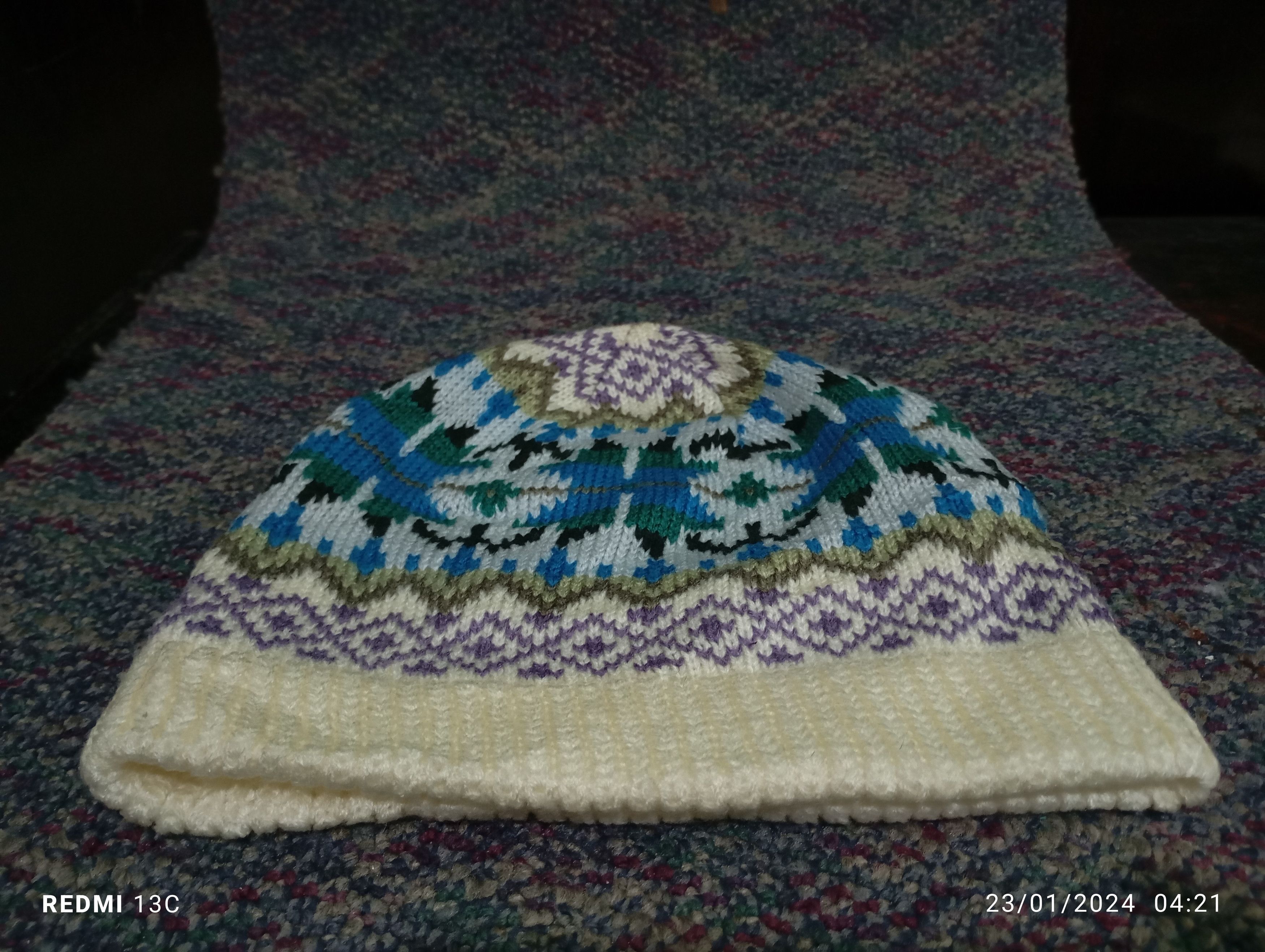Native Native Navajo Beanie Hat Size ONE SIZE - 2 Thumbnail