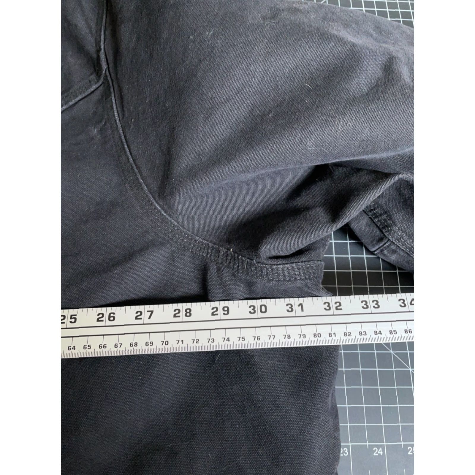 Carhartt VINTAGE Carhartt Sandstone Rancher Jacket Adult 4XL Black Canvas Faded Workwear Size US XXL / EU 58 / 5 - 5 Thumbnail