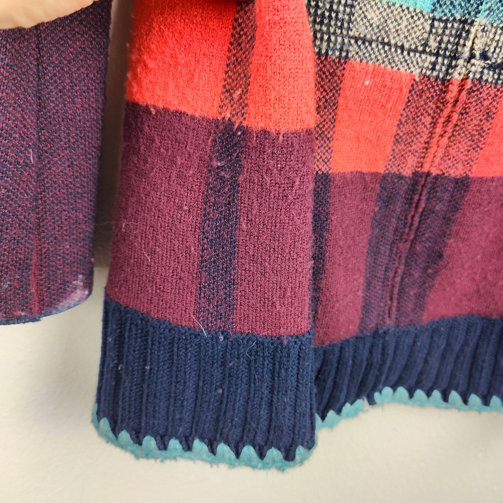 Anthropologie Anthropologie Monogram Plaid Check Sweater Womens Medium Size M / US 6-8 / IT 42-44 - 5 Thumbnail