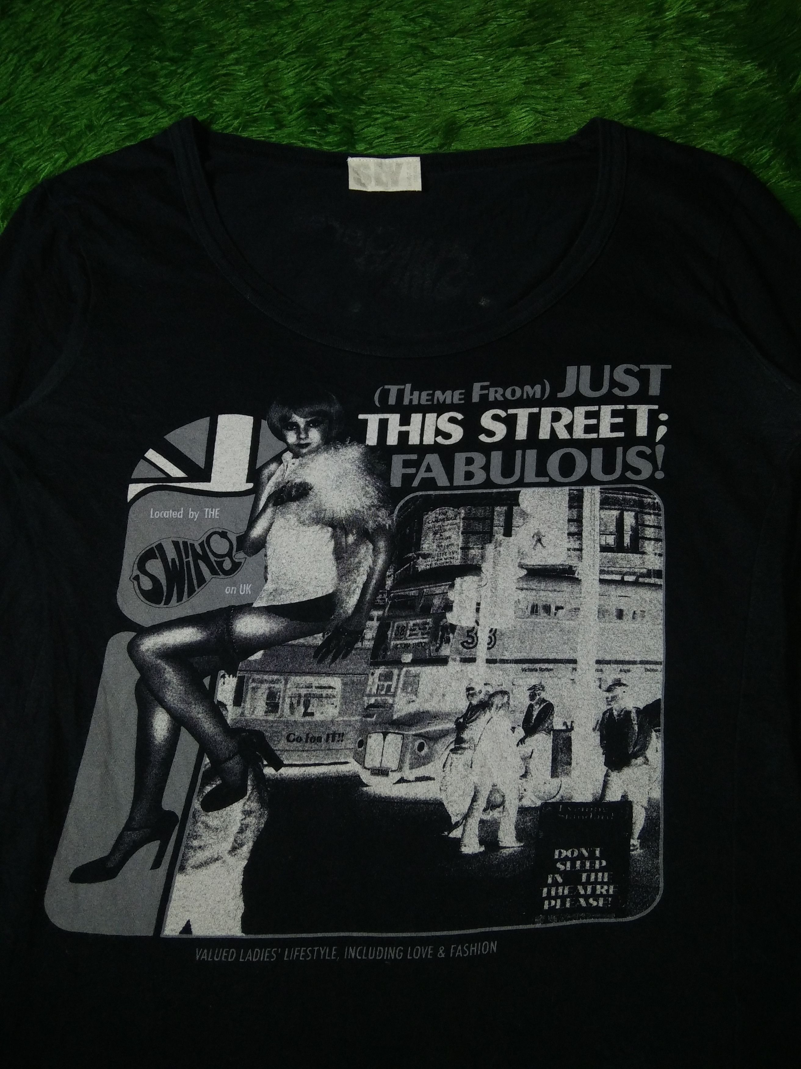 Hysteric Glamour × If Six Was Nine × Le Grande Bleu (L.G.B.) VTG SLY Gothic ( Theme From ) Just This Street Fabulous Size S / US 4 / IT 40 - 3 Thumbnail