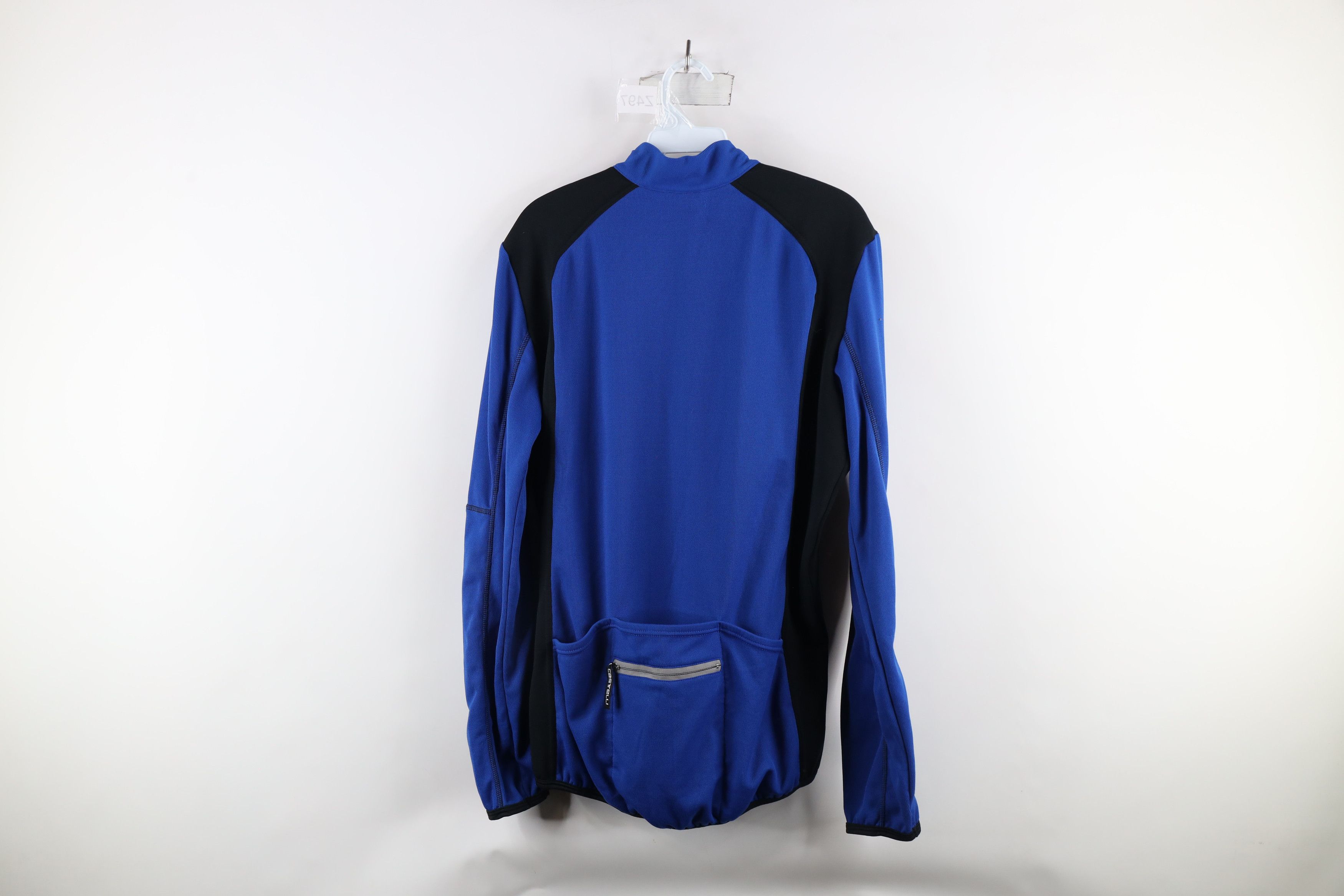Vintage Vintage Castelli Lined Half Zip Bicycle Cycling Jersey Size US XXL / EU 58 / 5 - 11 Thumbnail