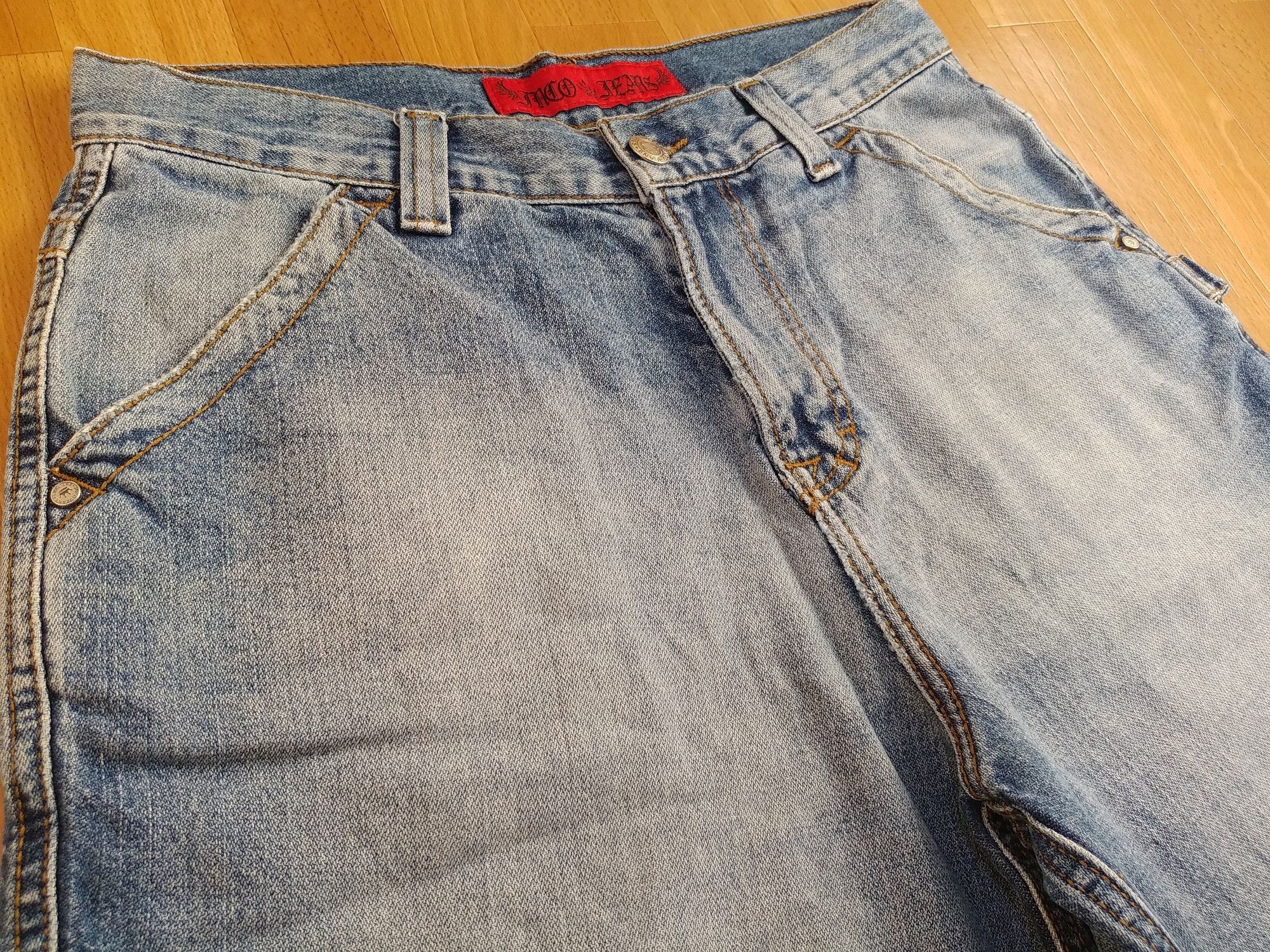 JNCO JNCO jeans shorts, baggy vintage, 90s, 1990s, skater size 34 Size US 34 / EU 50 - 9 Thumbnail