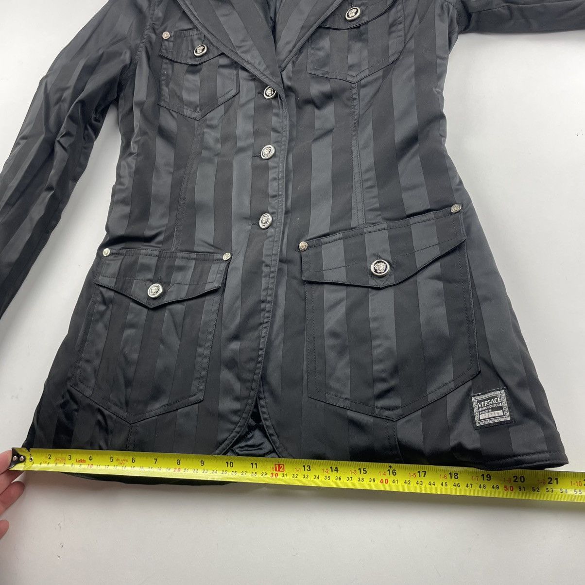 Versace × Versace Jeans Couture VINTAGE VERSACE JEANS COUTURE BLAZER JACKET & PANTS SET Size M / US 6-8 / IT 42-44 - 8 Thumbnail