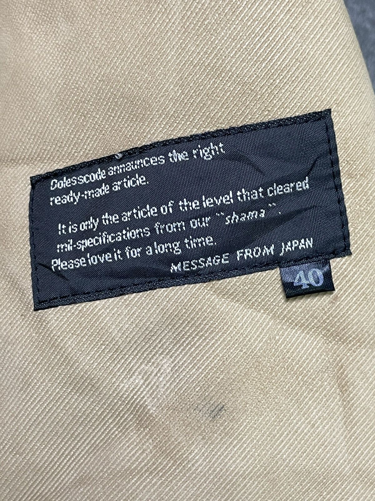 Japanese Brand × Vintage Japanese Brand Shama Leather Suede Coat (48) Size US XS / EU 42 / 0 - 5 Thumbnail