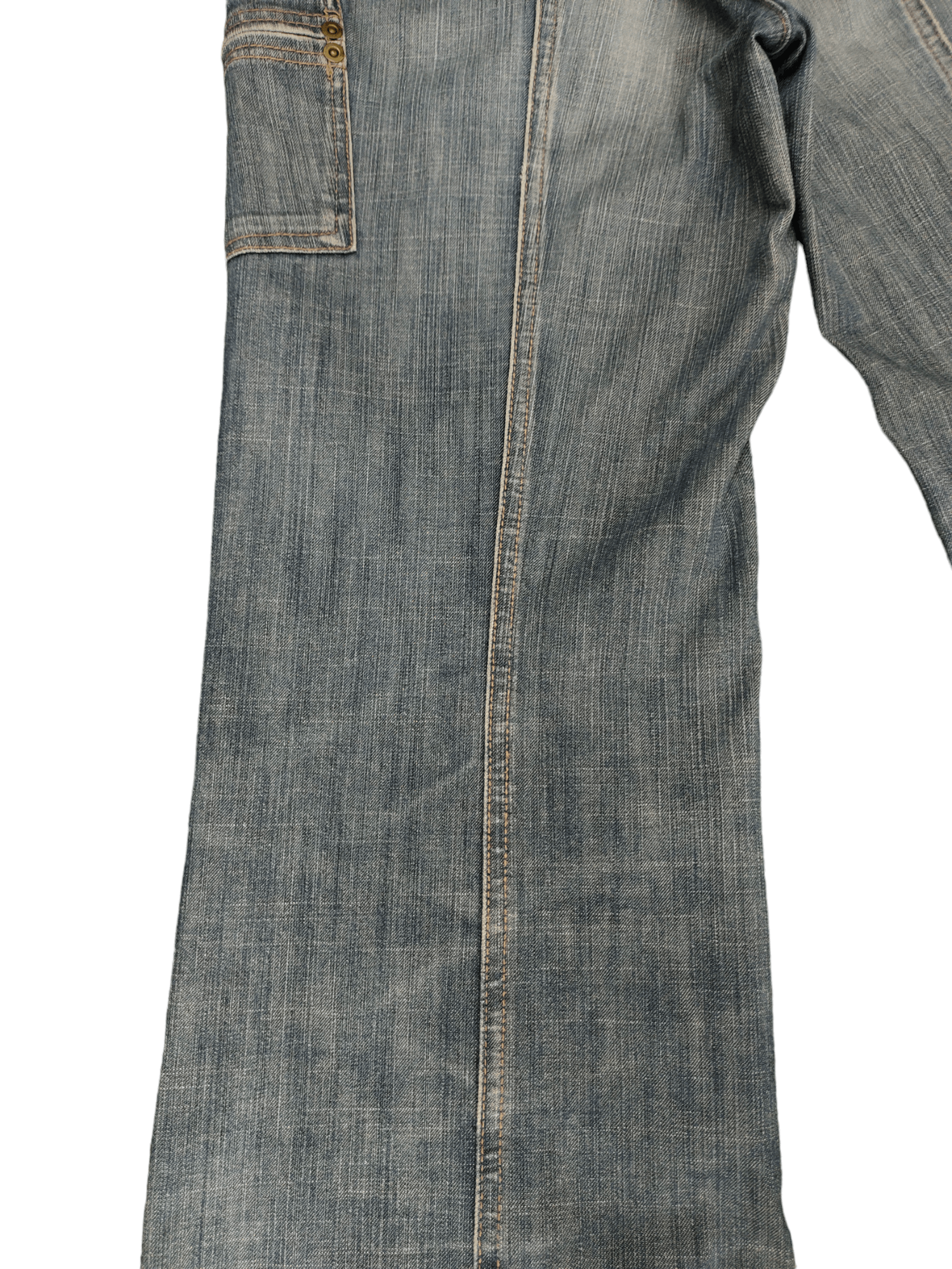 If Six Was Nine Flare Jeans Fontana Grande Denim Boot Cut Ifsixwasnine Y2k Size US 29 - 15 Thumbnail