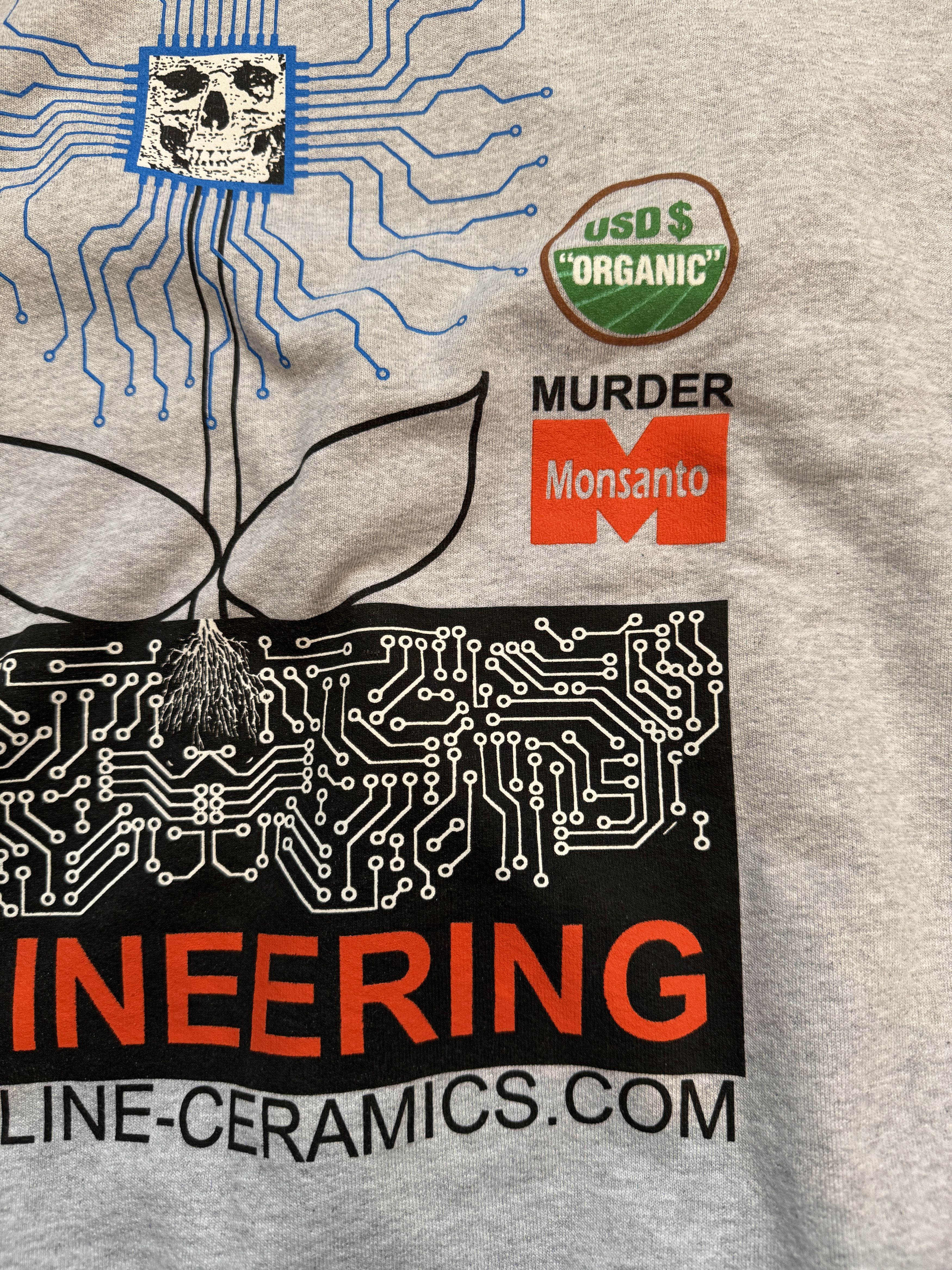 Online Ceramics Online Ceramics Genetic Engineering Crewneck Sweatshirt Gray Size US XL / EU 56 / 4 - 6 Thumbnail