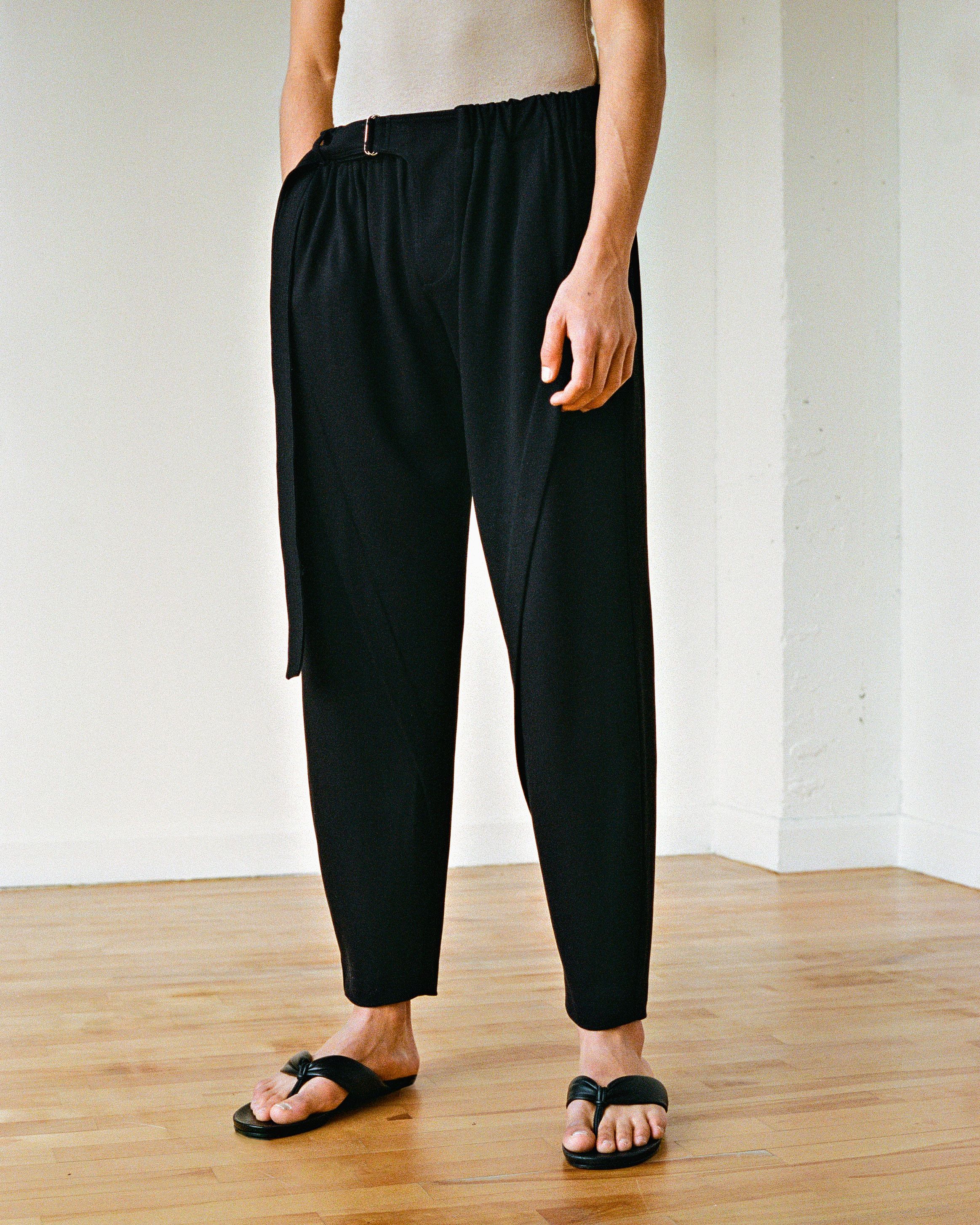 Veja Belted Jersey Trousers Size US 30 / EU 46 - 3 Thumbnail