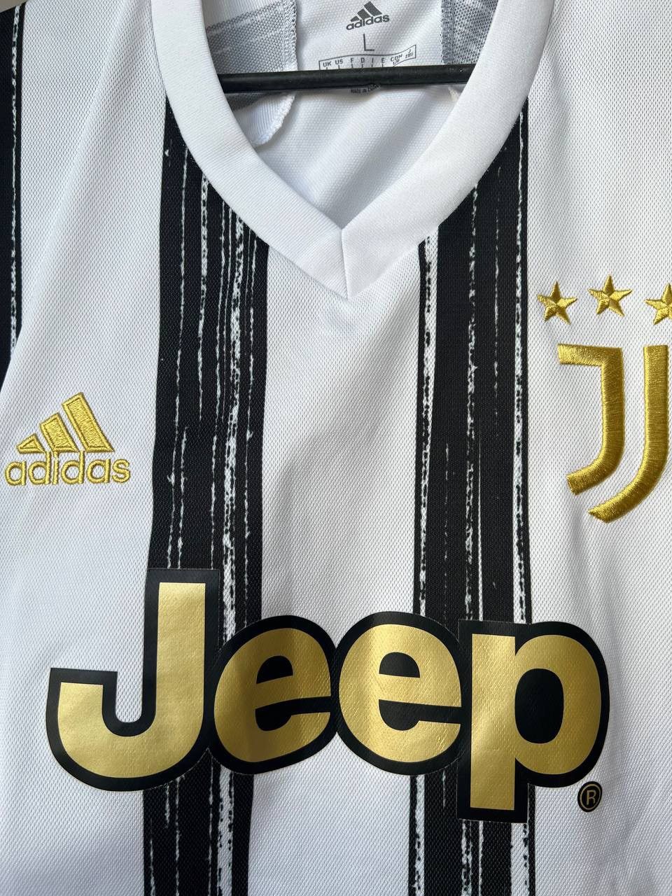 Adidas 2020/21 JUVENTUS FC HOME SOCCER FOOTBALL JERSEY ADIDAS L Size US L / EU 52-54 / 3 - 7 Thumbnail