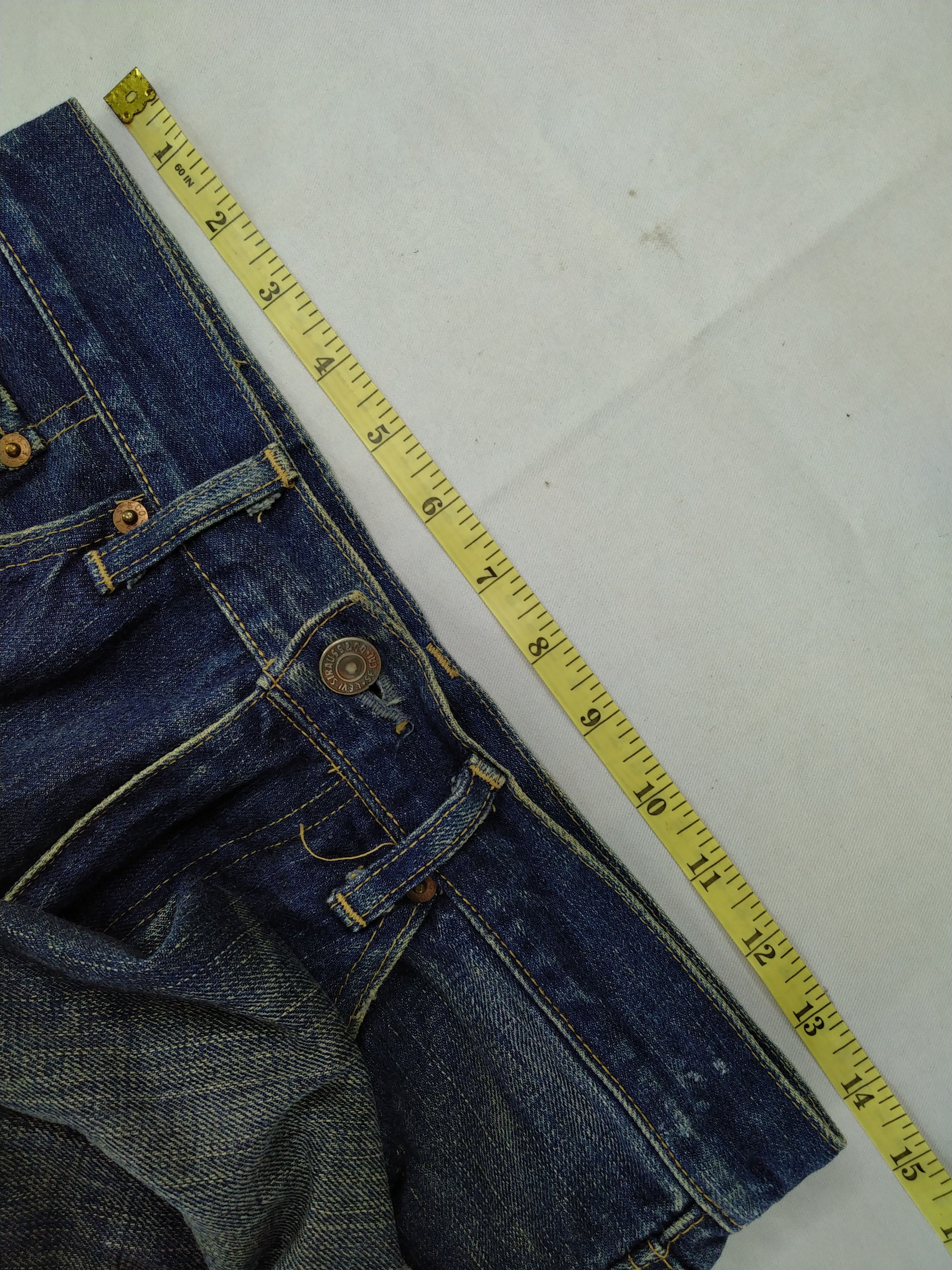 Levi's Blue Vintage Levi's 510 Distressed Denim 28x31 -JN067 Size US 28 / EU 44 - 5 Thumbnail