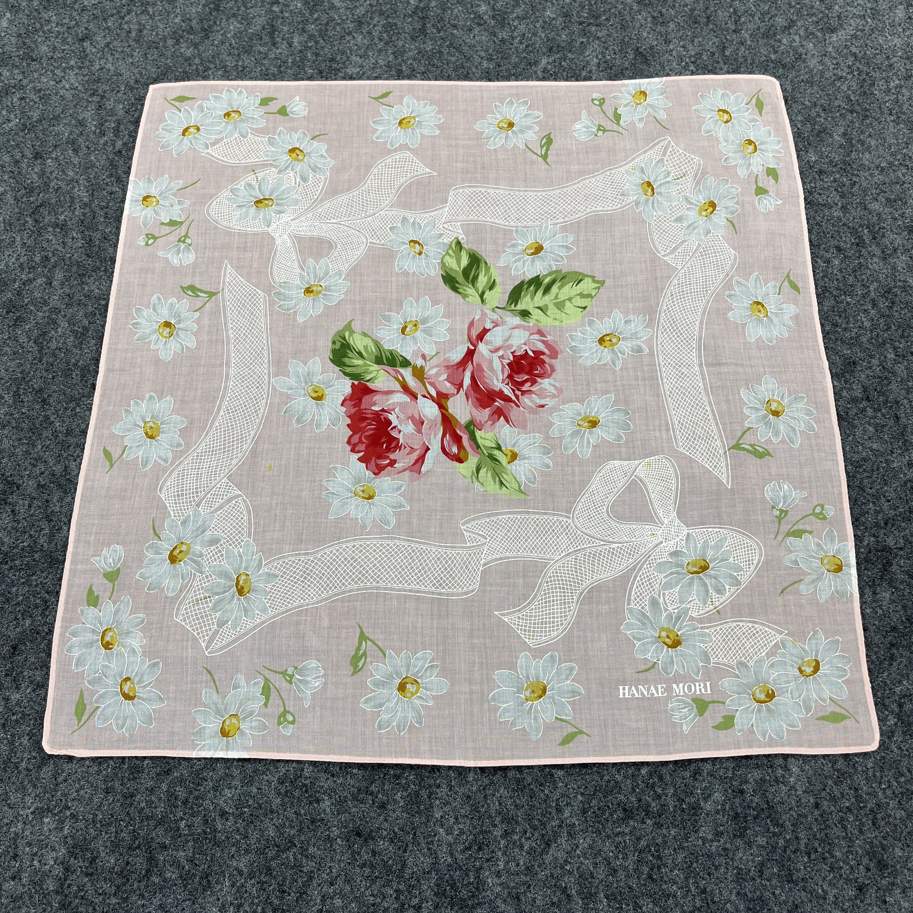 Japanese Brand Hanae Mori Bandana / Handkerchief / Neckerchief B239 Size ONE SIZE - 9 Thumbnail