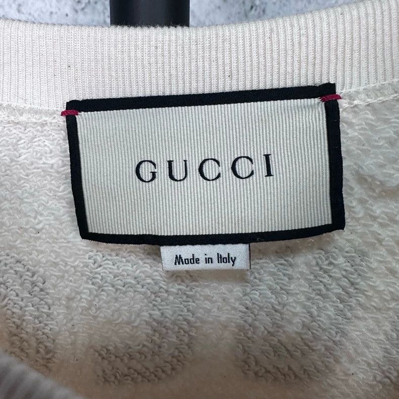 Gucci Gucci Snow White Scaled Sweatshirt 2504-Nextarrow Size L / US 10 / IT 46 - 5 Thumbnail