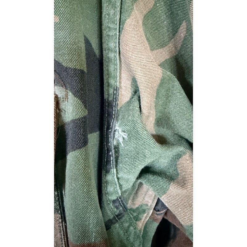 Other US Military Woodland Camo Field Jacket Shirt Medium 1980s Size US M / EU 48-50 / 2 - 3 Thumbnail