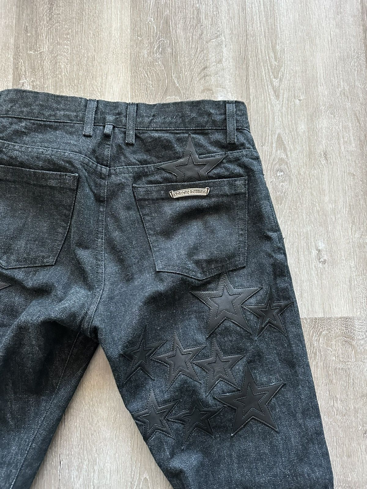 Chrome Hearts CHROME HEARTS Star Dark Wash Denim Jeans Size US 29 - 10 Thumbnail