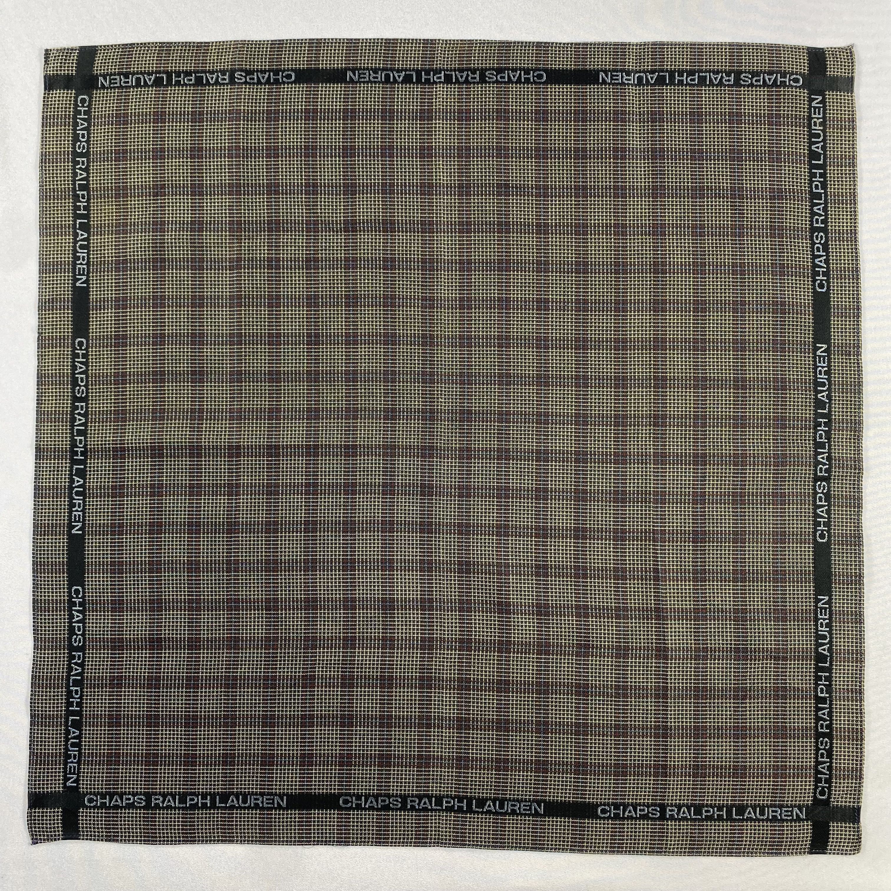 Chaps Ralph Lauren × Vintage Chaps Ralph Lauren Bandana/ Handkerchief / Neckerchief-P508 Size ONE SIZE - 1 Thumbnail