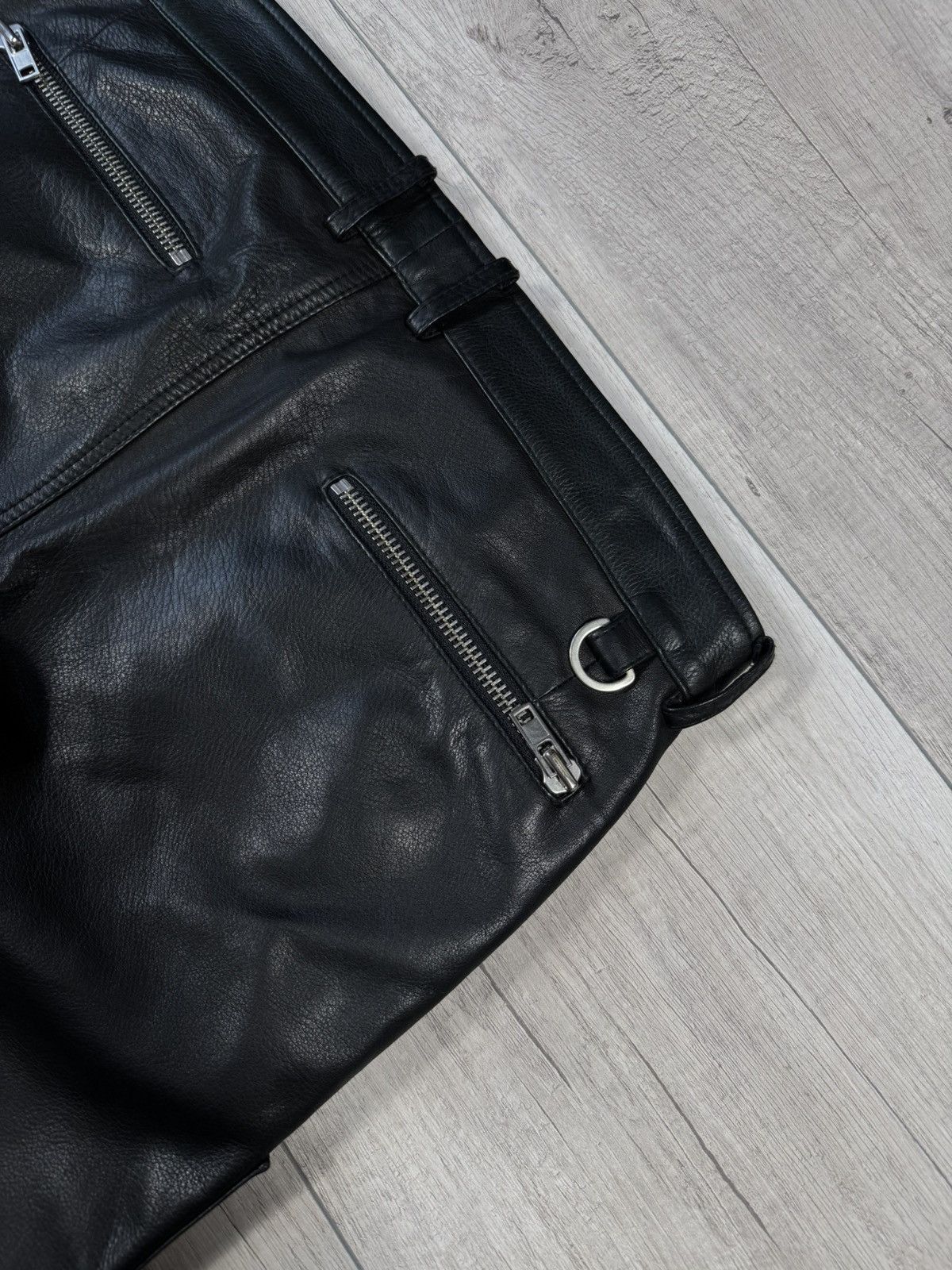 Diesel Diesel leather cargo IF6WAS9 style japanese 90s punk pants Size US 31 - 10 Thumbnail