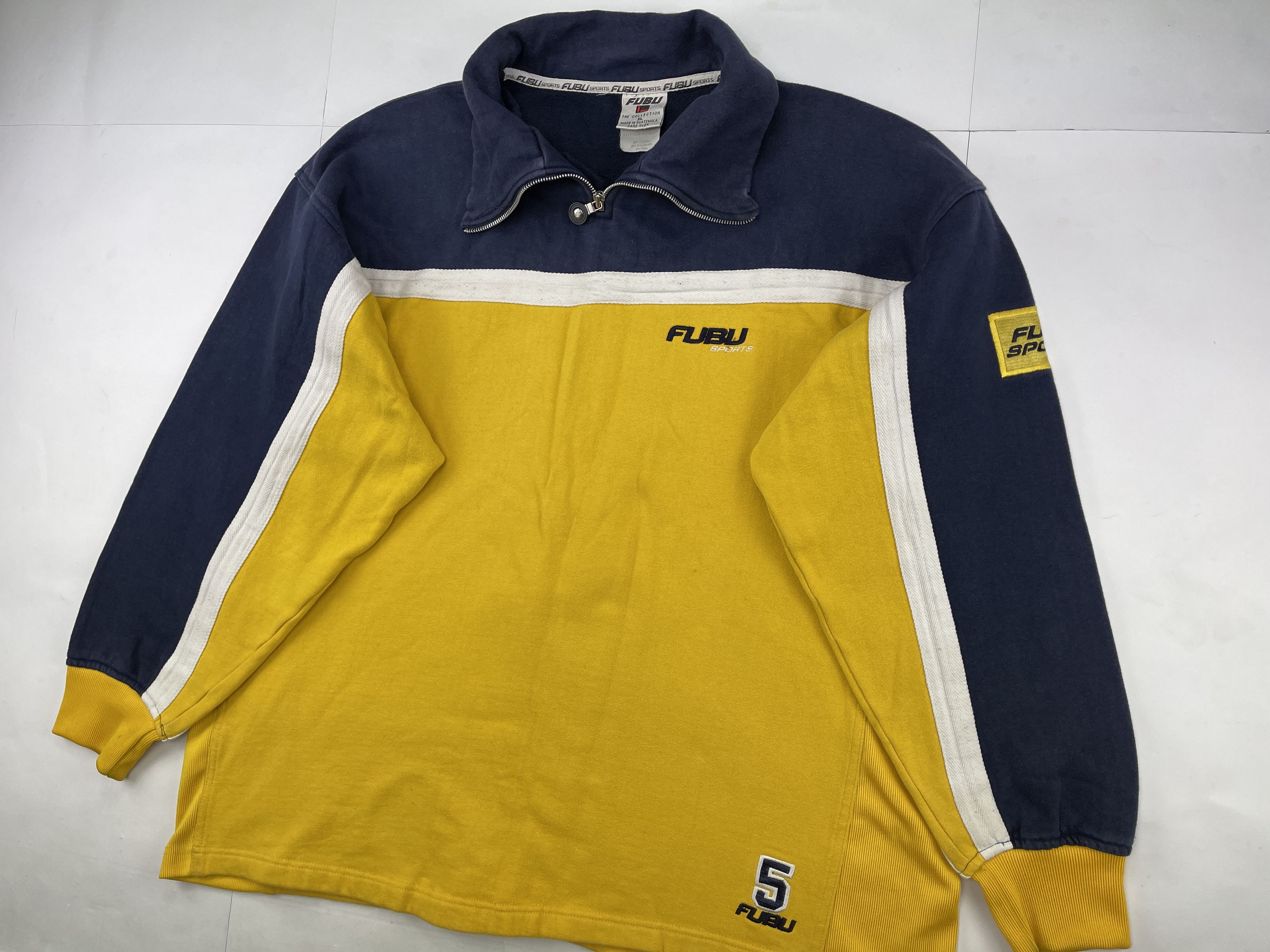 FUBU sweatshirt, vintage, 90s hip hop 1990s Y2K mens size XL
