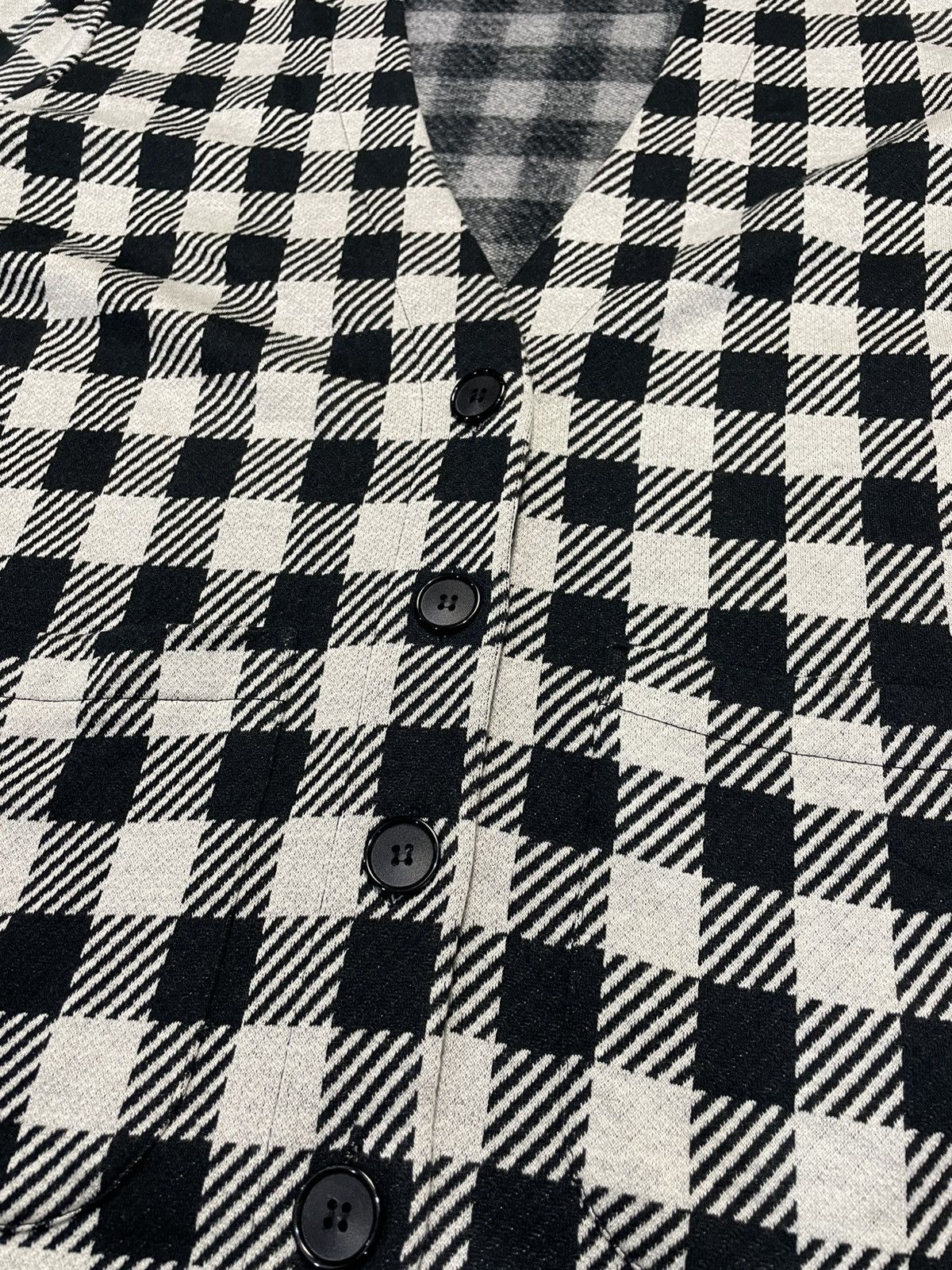 Norma Kamali Vintage Norma Kamali Tartan Plaid Check Blazer Jacket Size M / US 6-8 / IT 42-44 - 3 Thumbnail