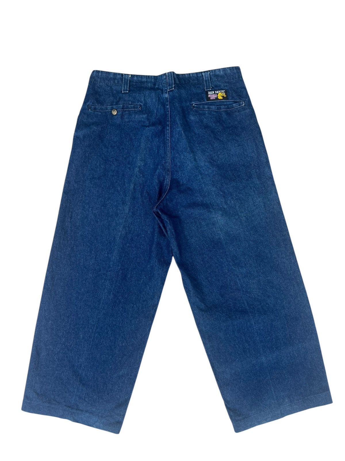 Ben Davis Vintage 90s Ben Davis Heavy Denim Gorilla Cut Baggy Jeans Size US 35 - 12 Thumbnail