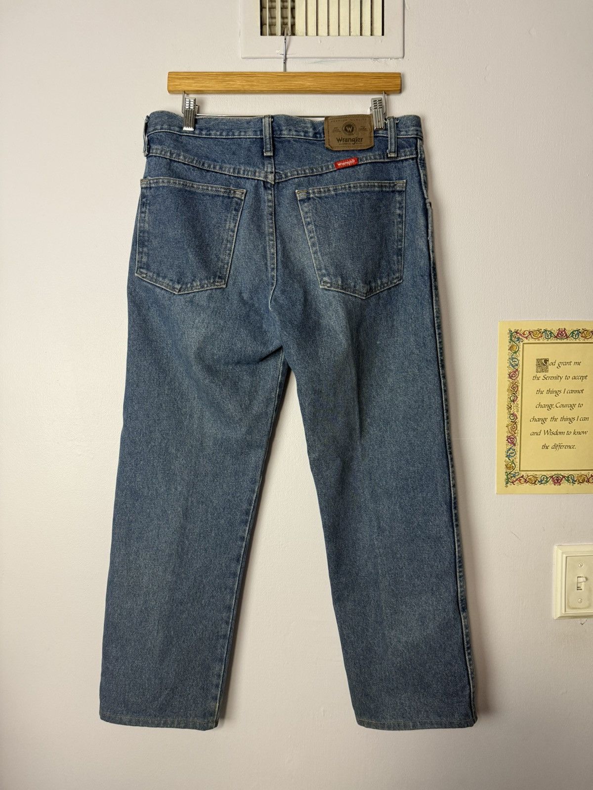 Wrangler Vintage Wrangler Blue Jeans Texas Western 33X27 Inches Bea Size US 33 - 3 Thumbnail